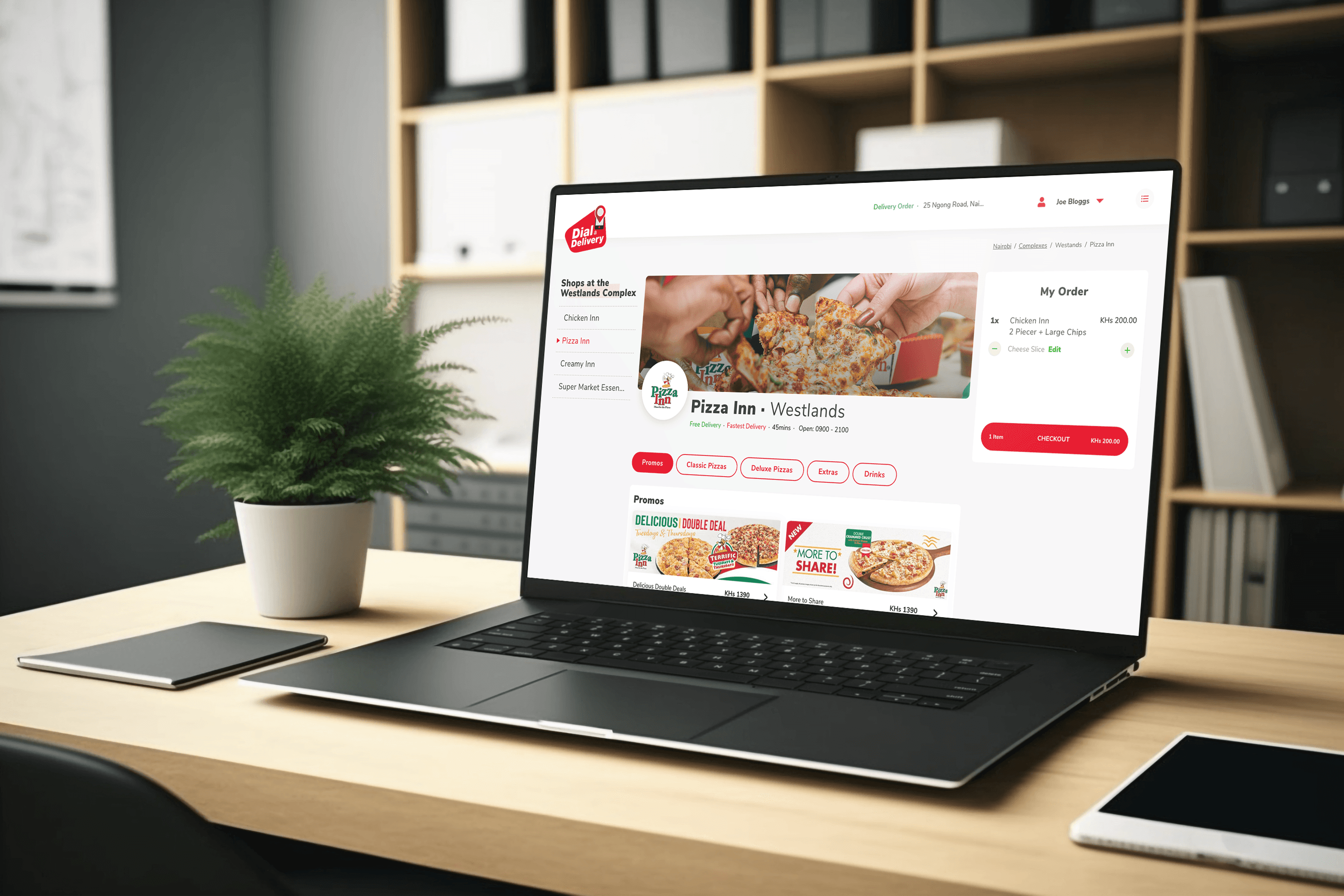 Dial-a-Delivery Web App