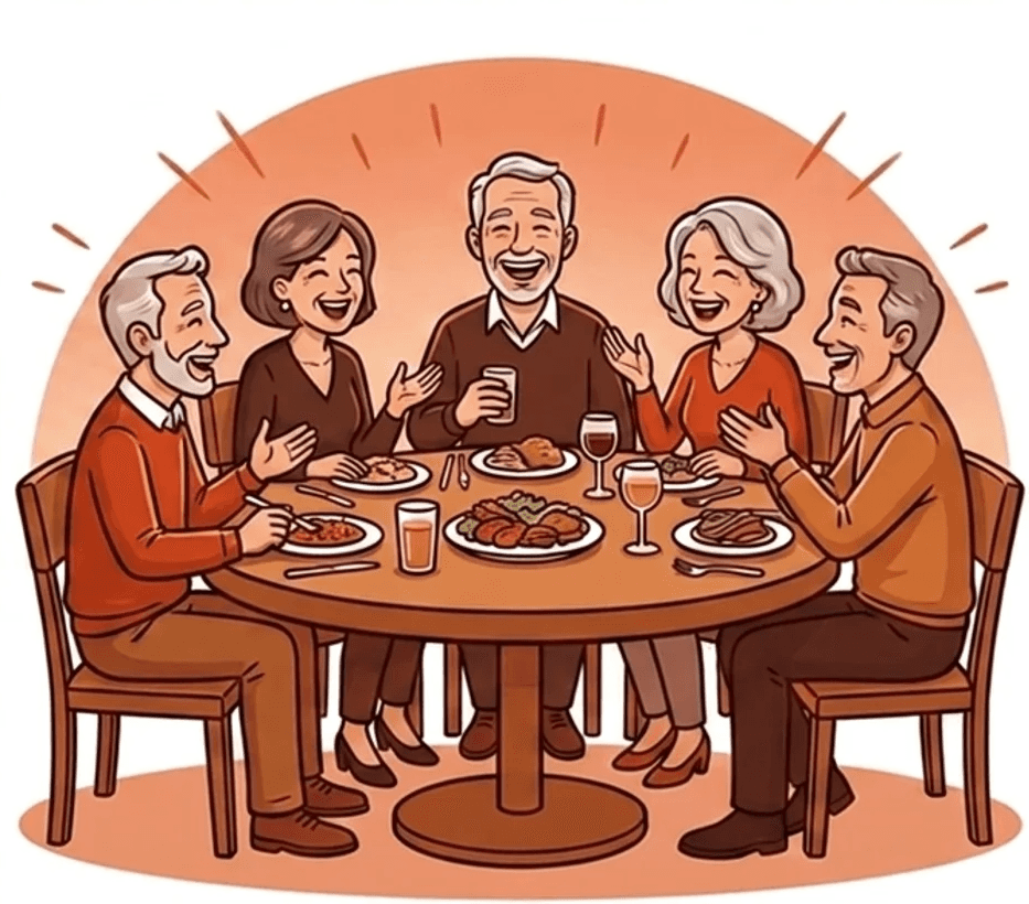One reserved table