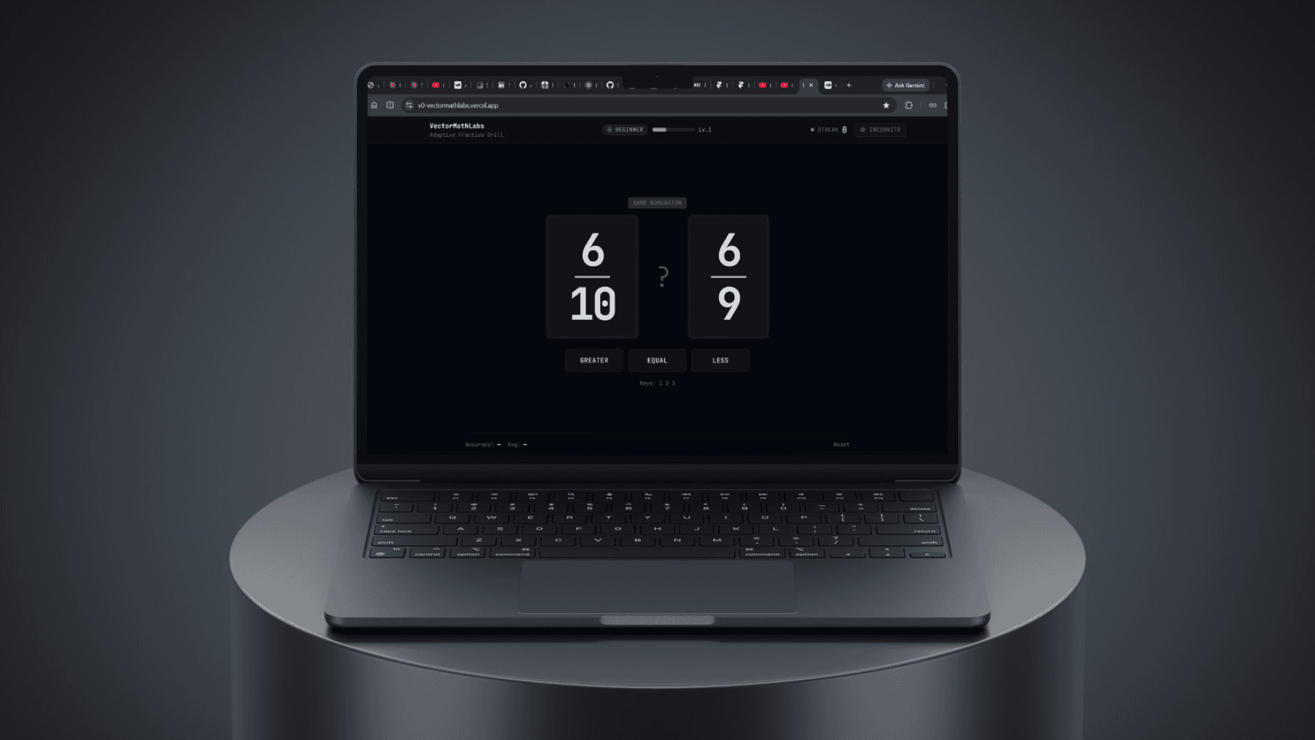 Premium design studio website showcase