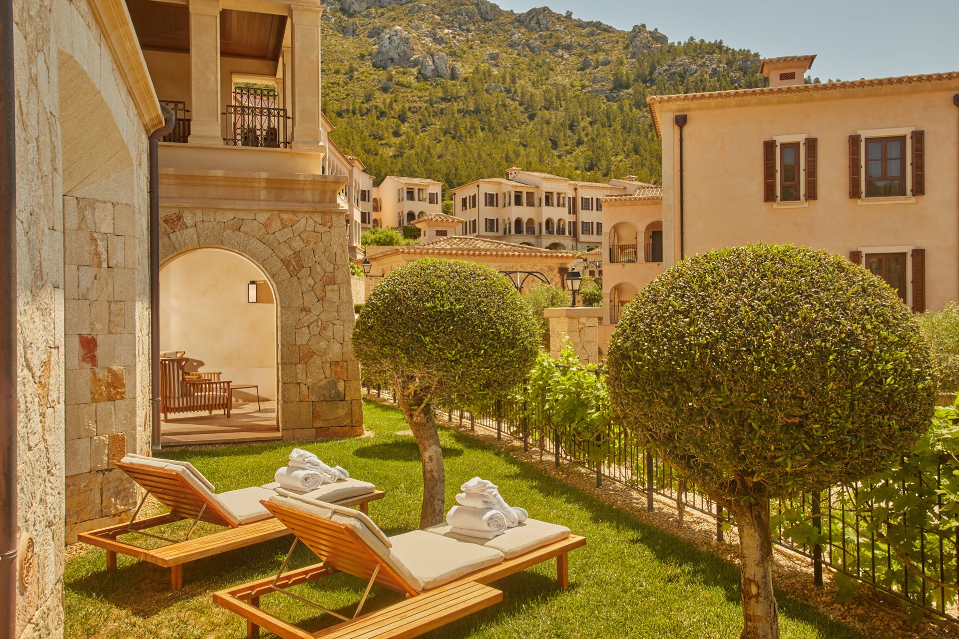 Suite con Jardín en Hotel de Lujo