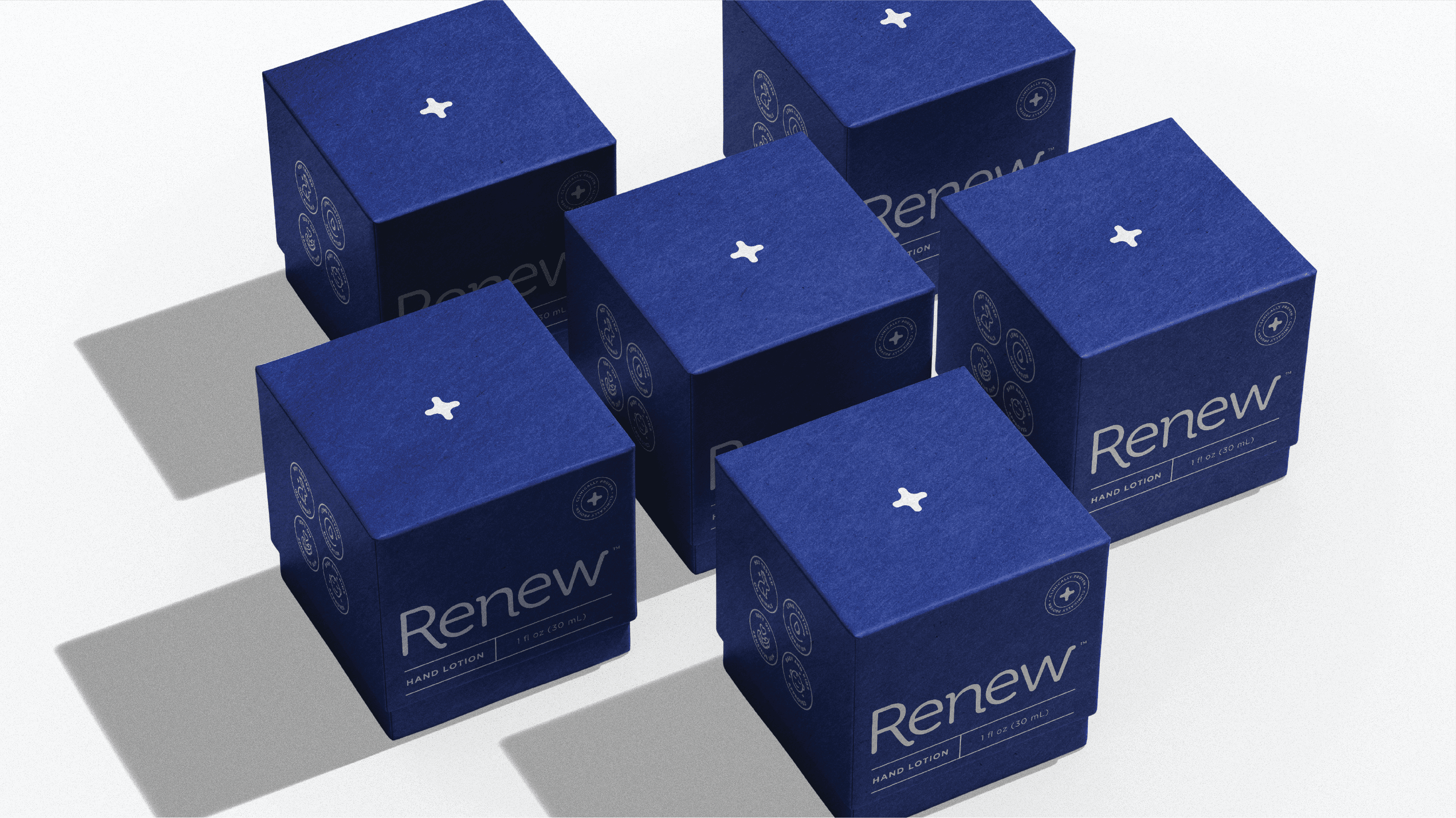 Large outdoor billboard amid trees, showing a purple-to-peach gradient background with the white text “Your mental health, simplified.” and a small purple gradient pill-shaped logo above the word “Circular.”