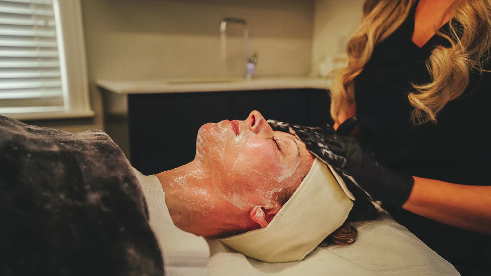 woman in white tank top