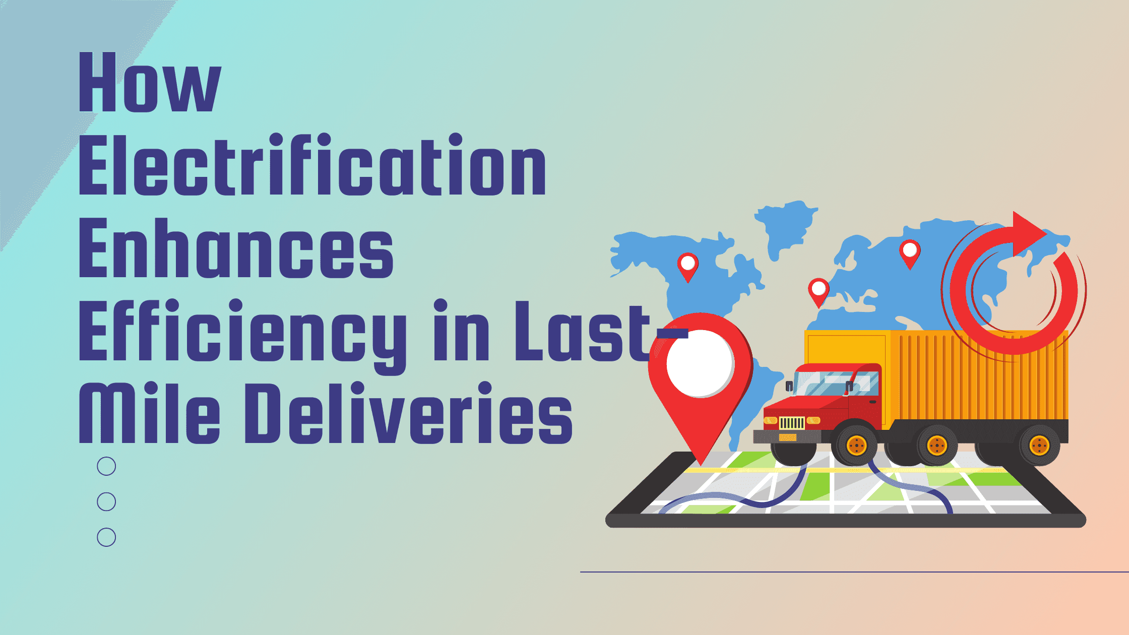 How Electrification Enhances Efficiency in Last-Mile Deliveries