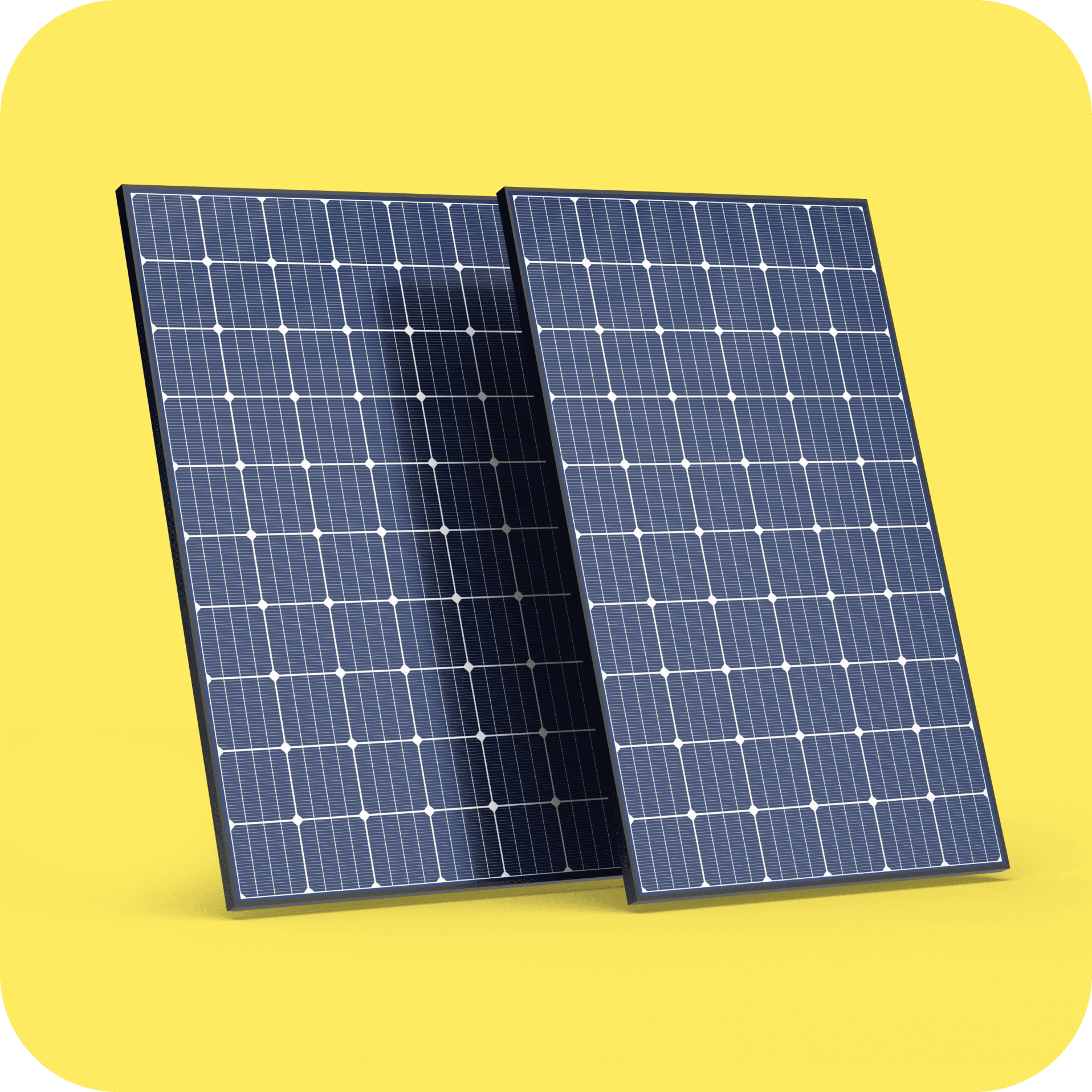 Photo de panneaux solaires de la marque DMEGC utilisé par Solarock lors d’installations photovoltaïques