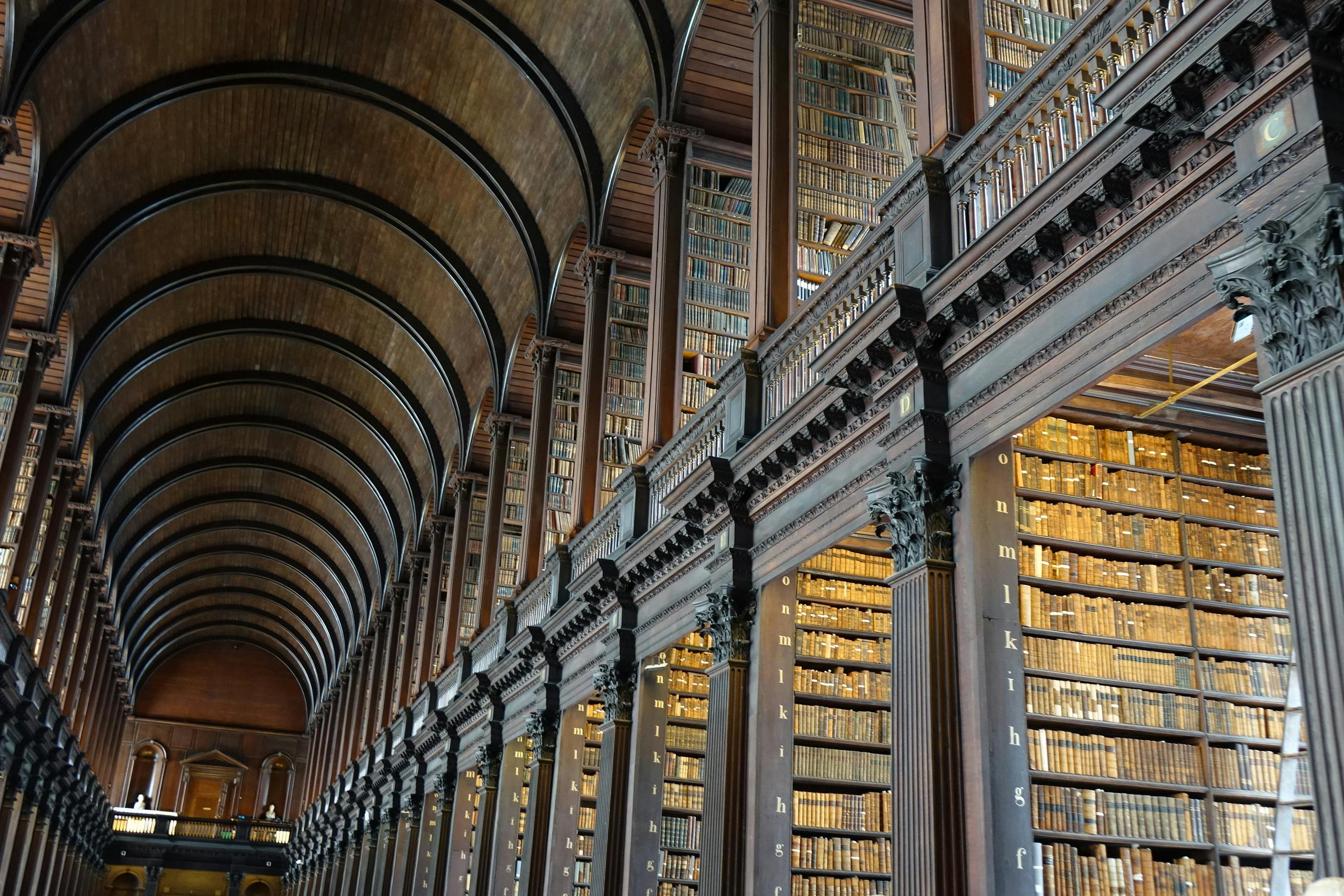 Low Angle Photography of Library