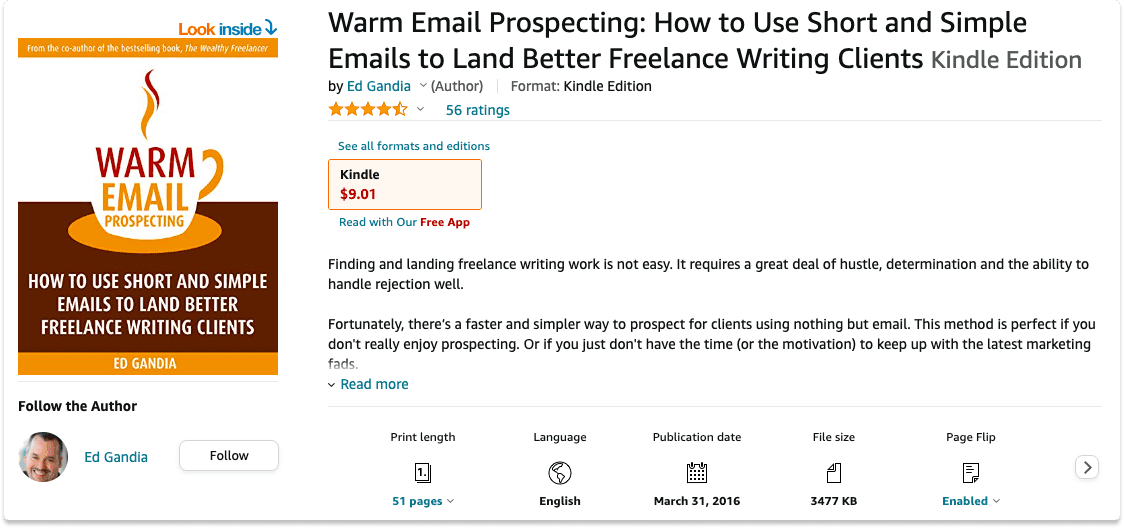 Cold Email Books Warm Email Prospecting | Breakcold