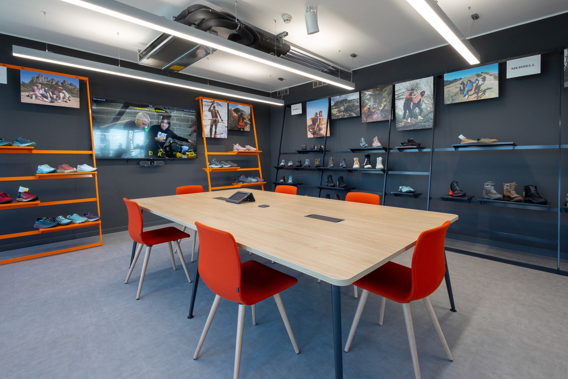 Merrell Showroom Design