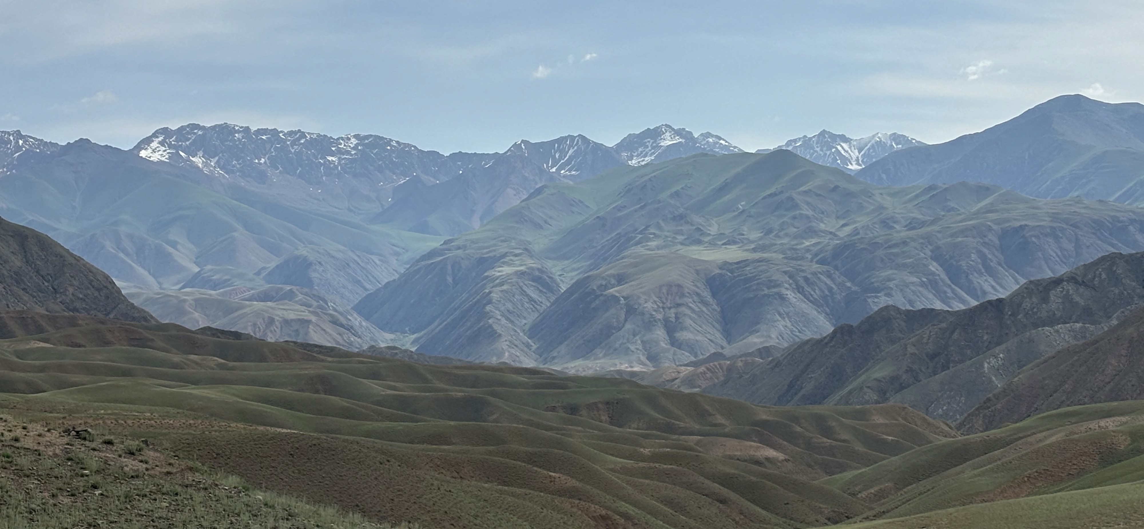 Mountains near Bokonbaevo village, Kyrgyzstan