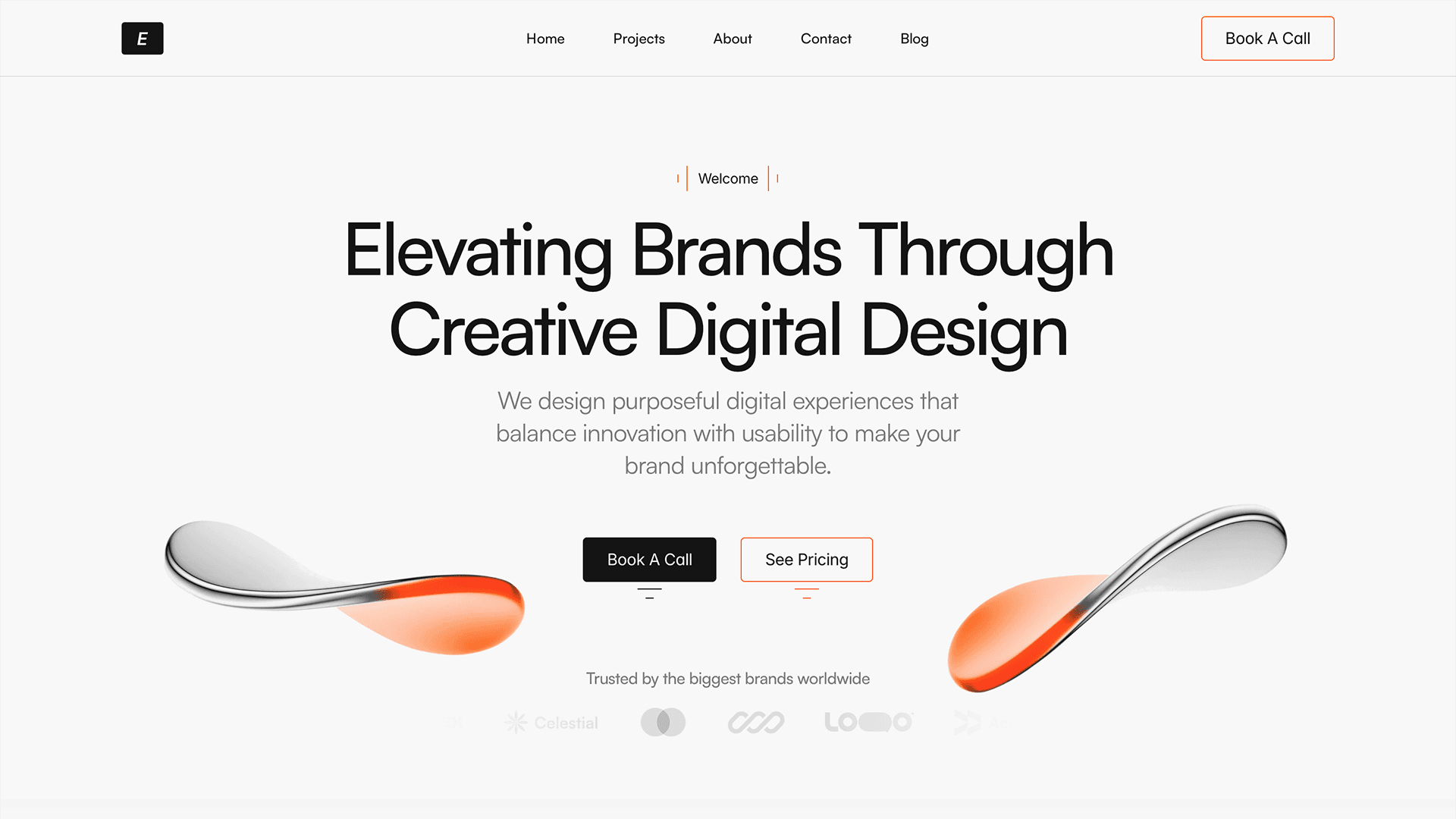 Elvora Framer template