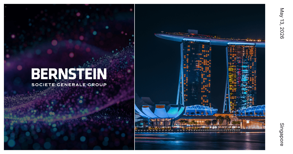 Bernstein's Asia Future of Tech Conference 2026