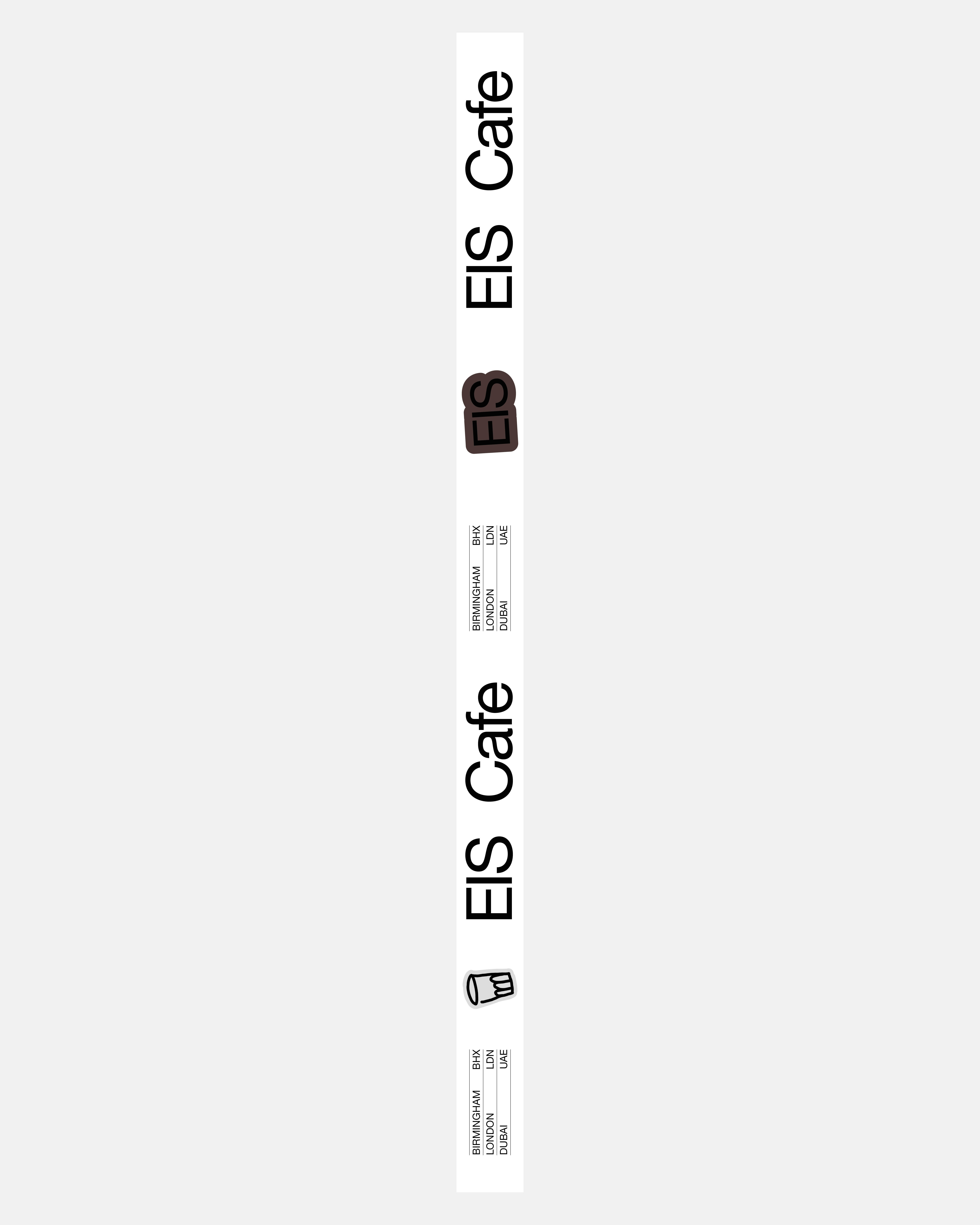 Branding Cafe Collateral Design