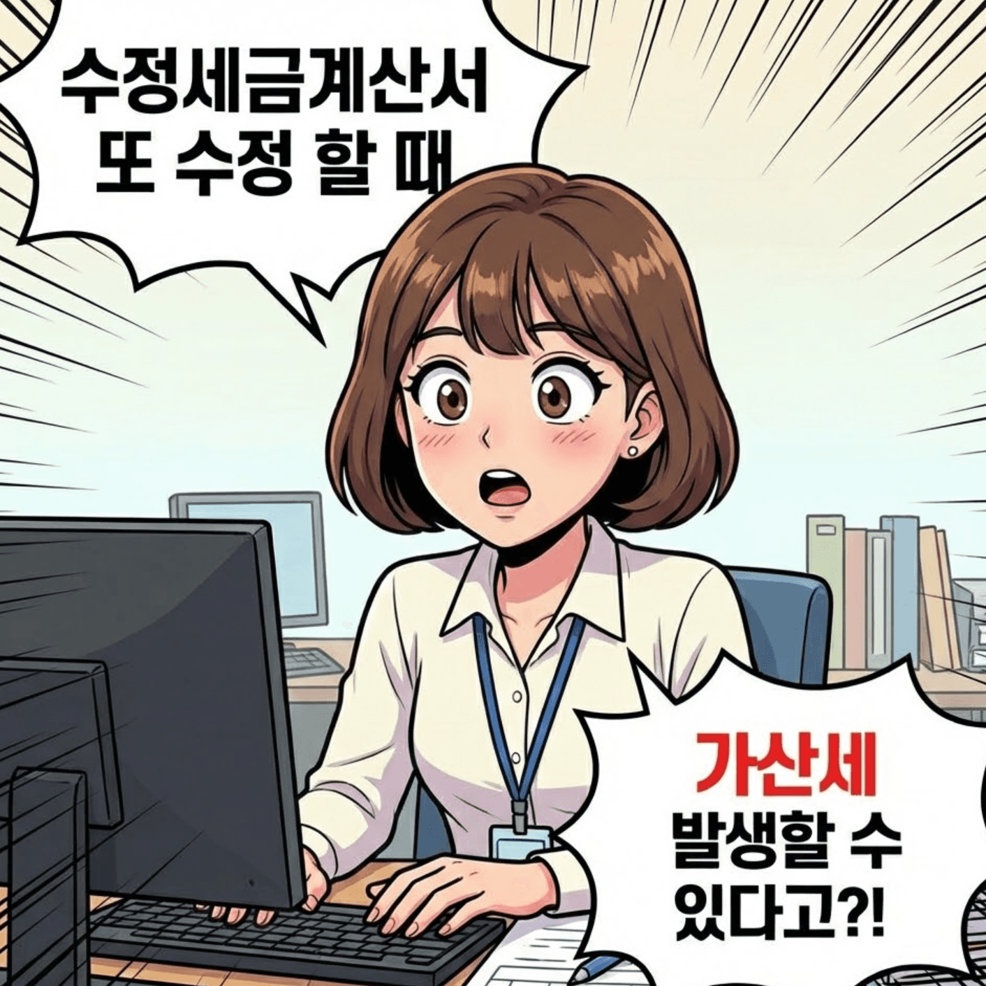 수정세금계산서의 재수정 가산세