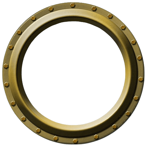 Hublot de fusée pour décorer la photo de chaque membre de l'équipe