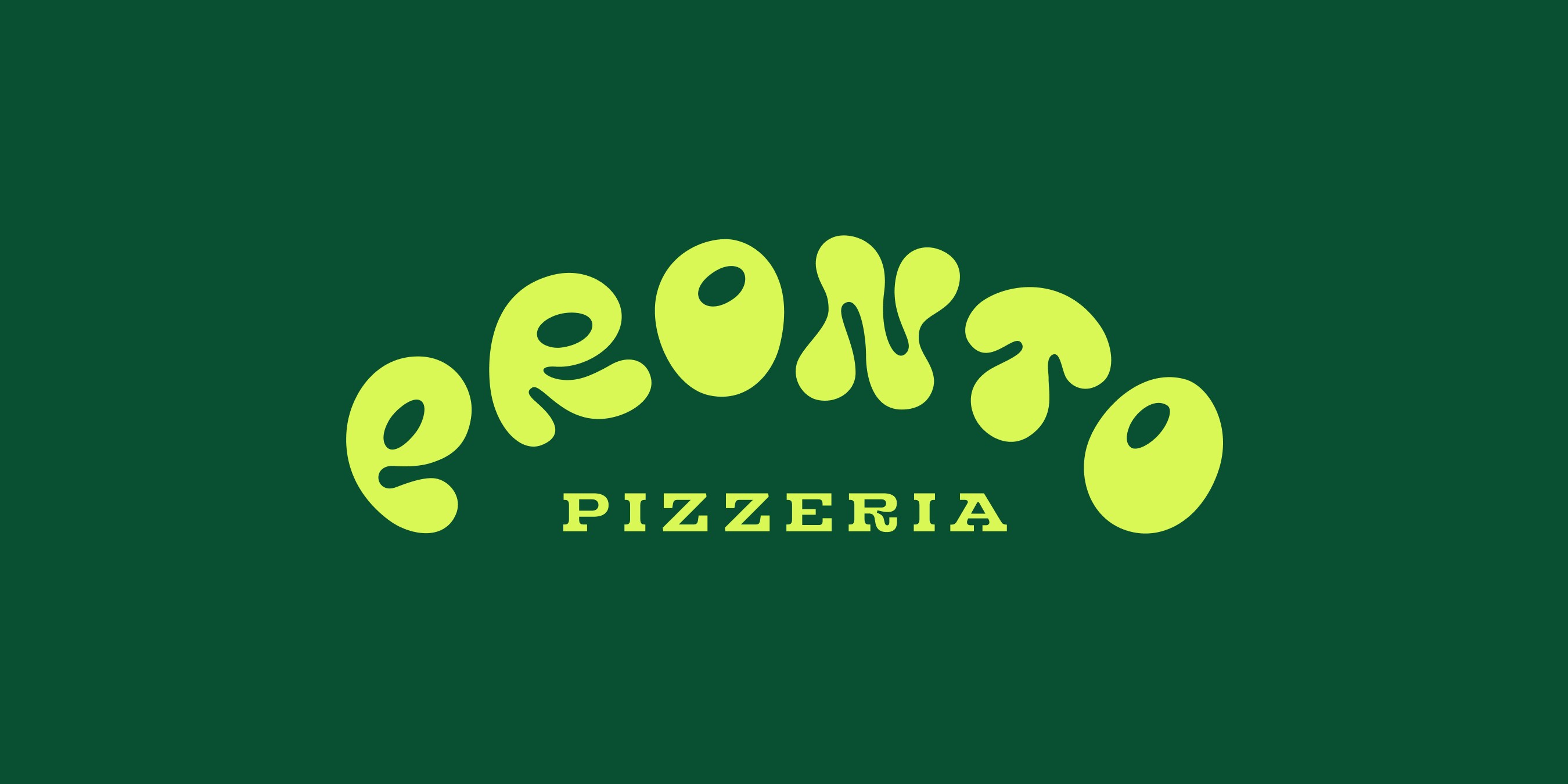 Pronto Pizzeria logo in color