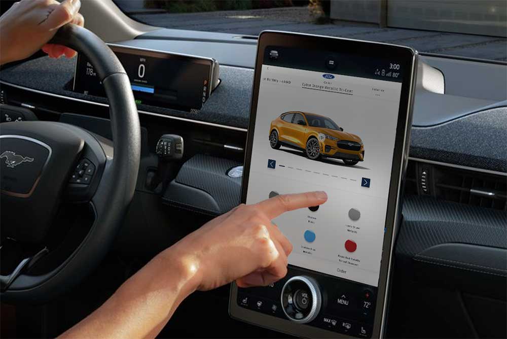 In car dealership experience