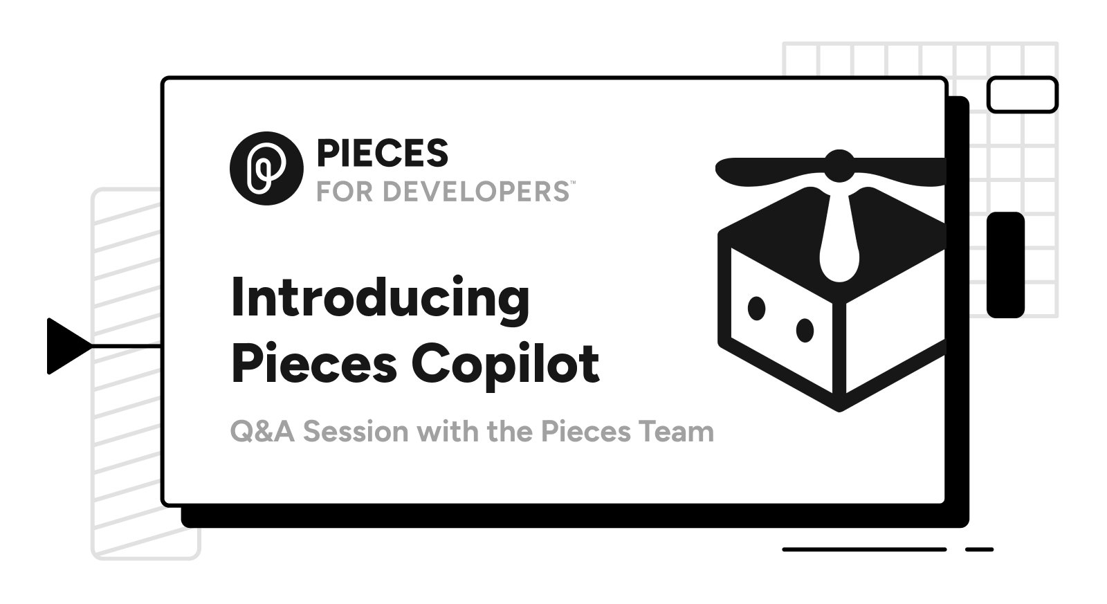 Image describing the blog post title: Introducing Pieces Copilot.