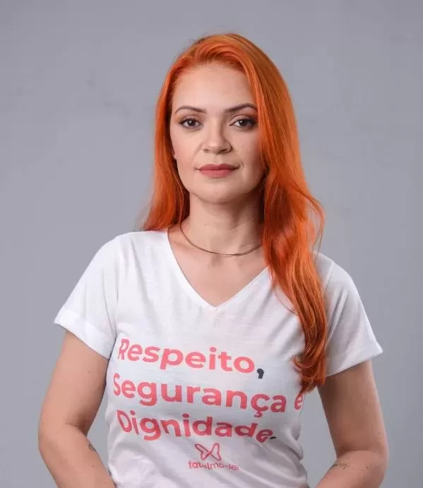 Nina Sag, diretora de comunicação da Fatal Model