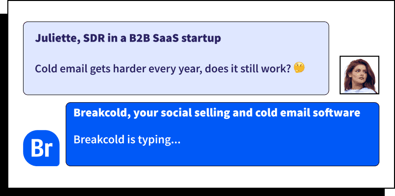 Question sur l'efficacité des cold emails | Breakcold