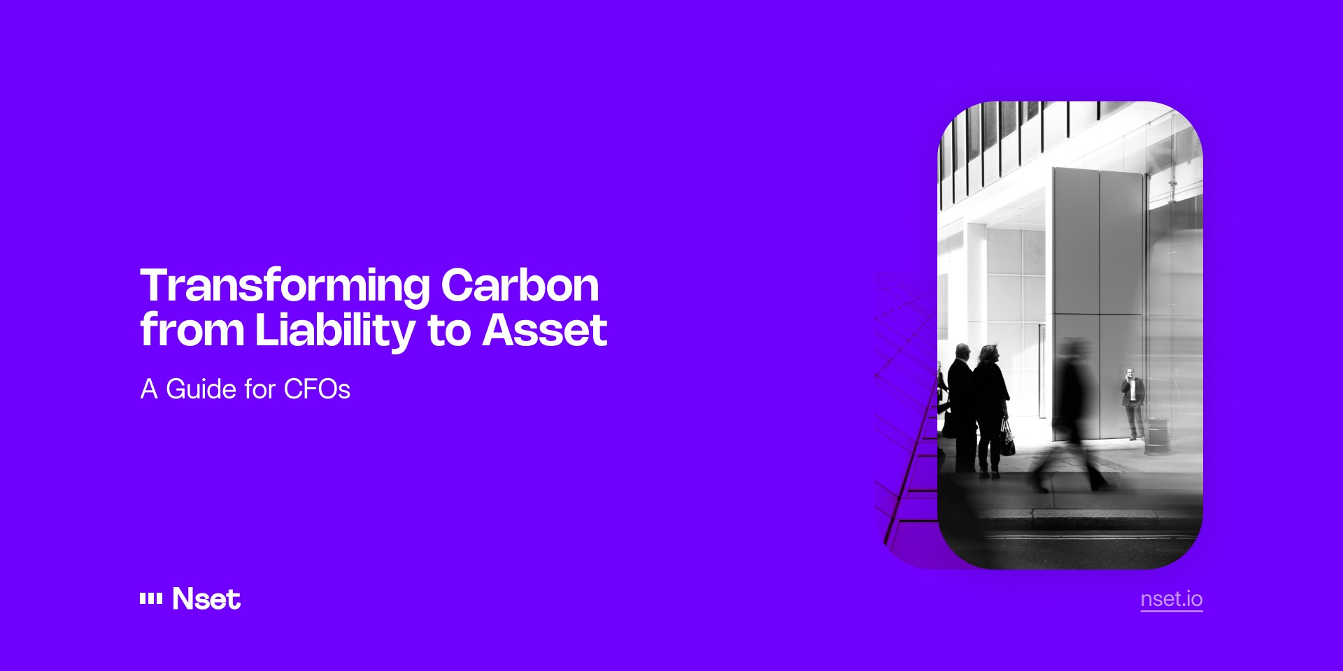 Transform carbon from a liability to an asset