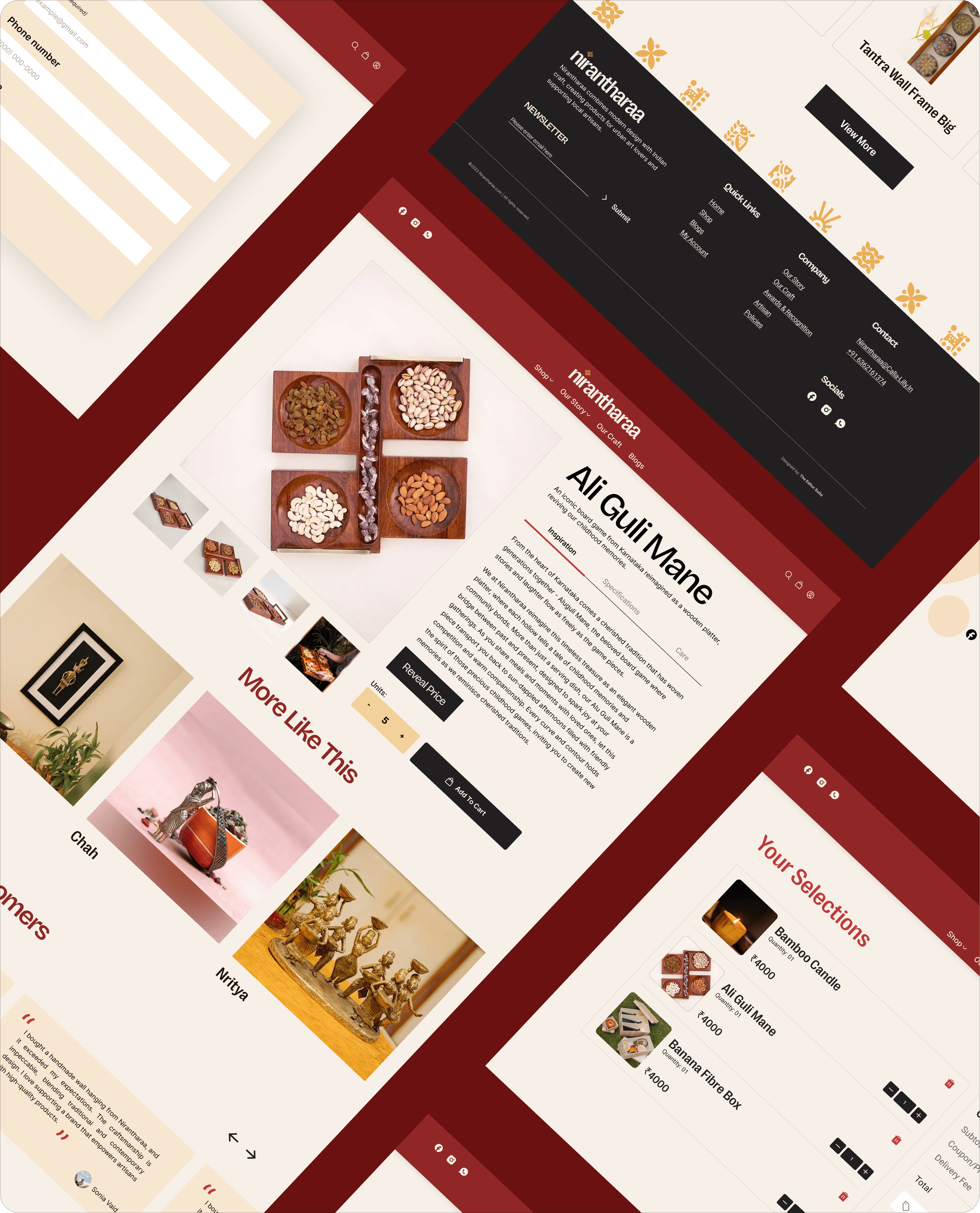 Shop 'Ali Guli Mane' traditional Indian board game at Nirantharaa online store.