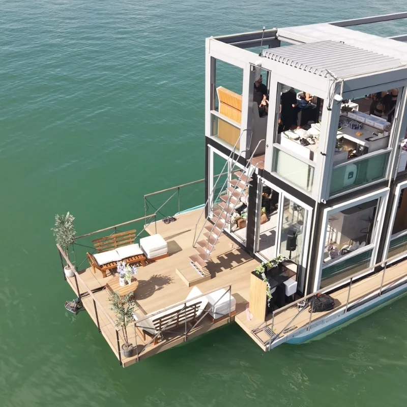 XOXO Classic charter boat rooftop deck Miami