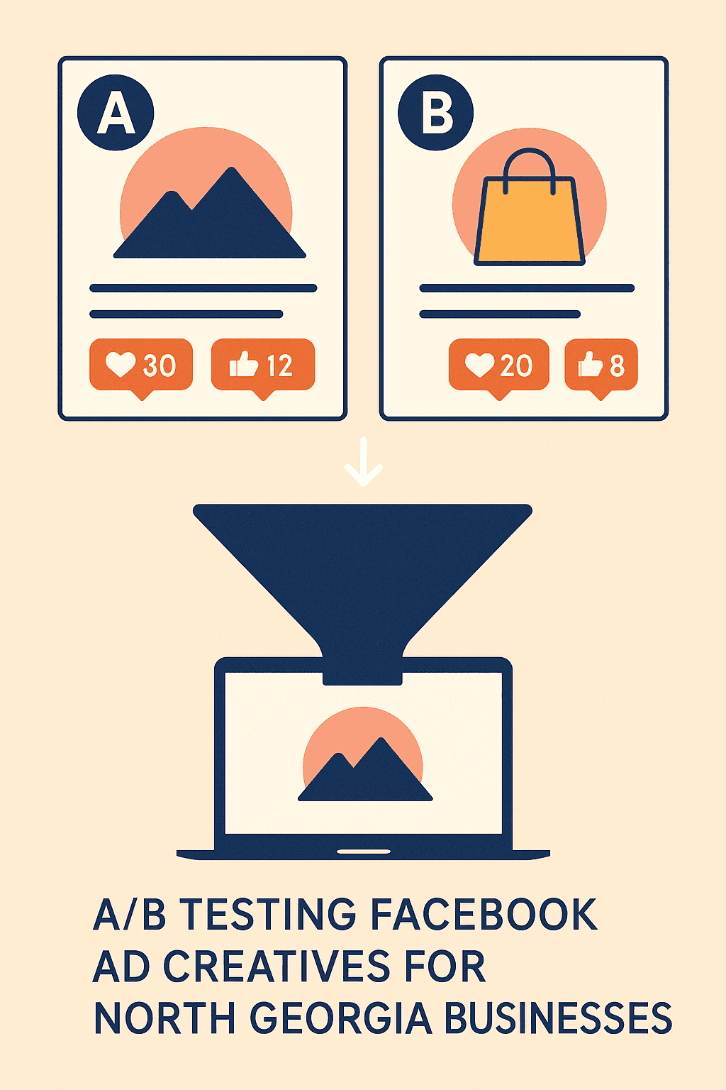 a/b testing facebook. ads