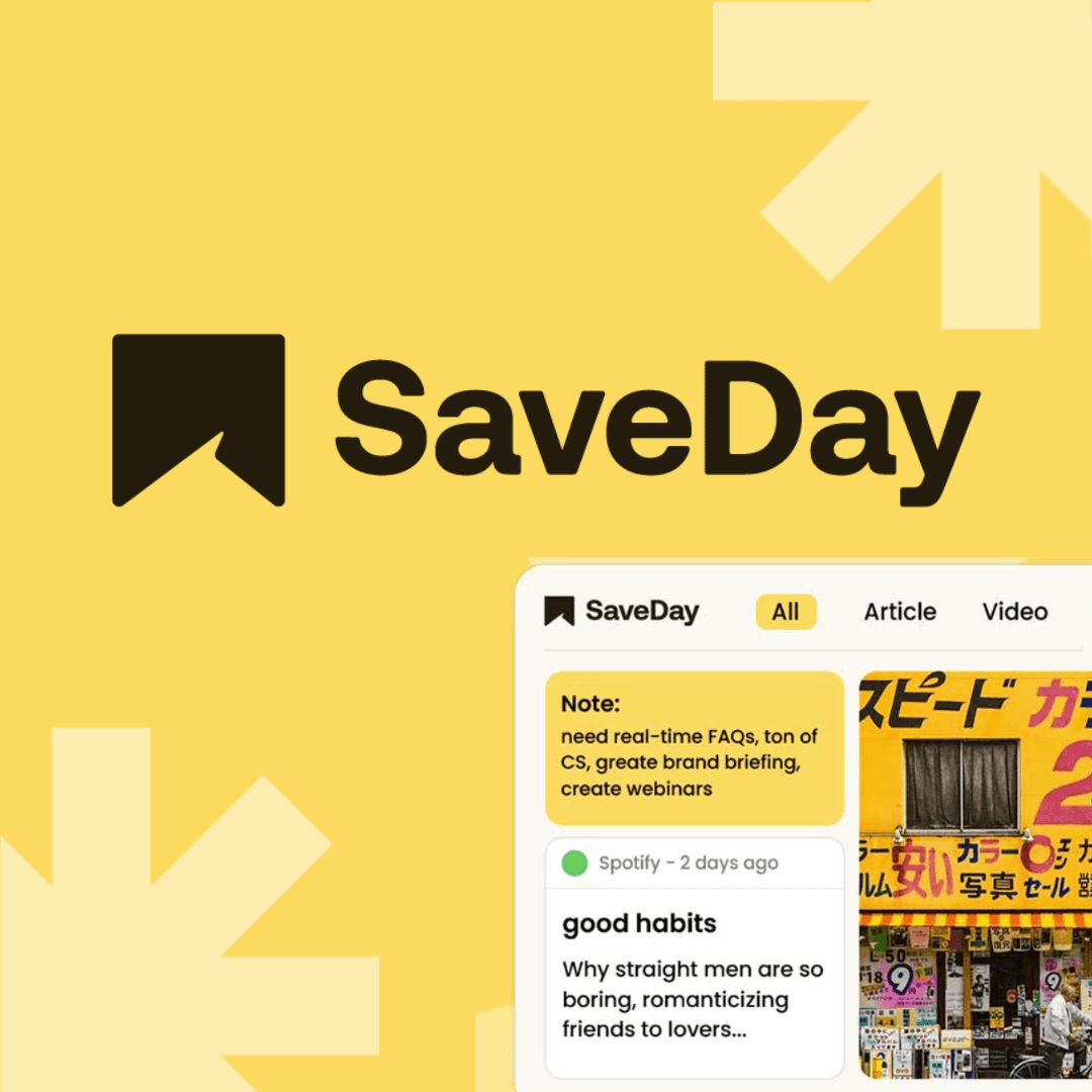 SaveDay Bookmark Tool