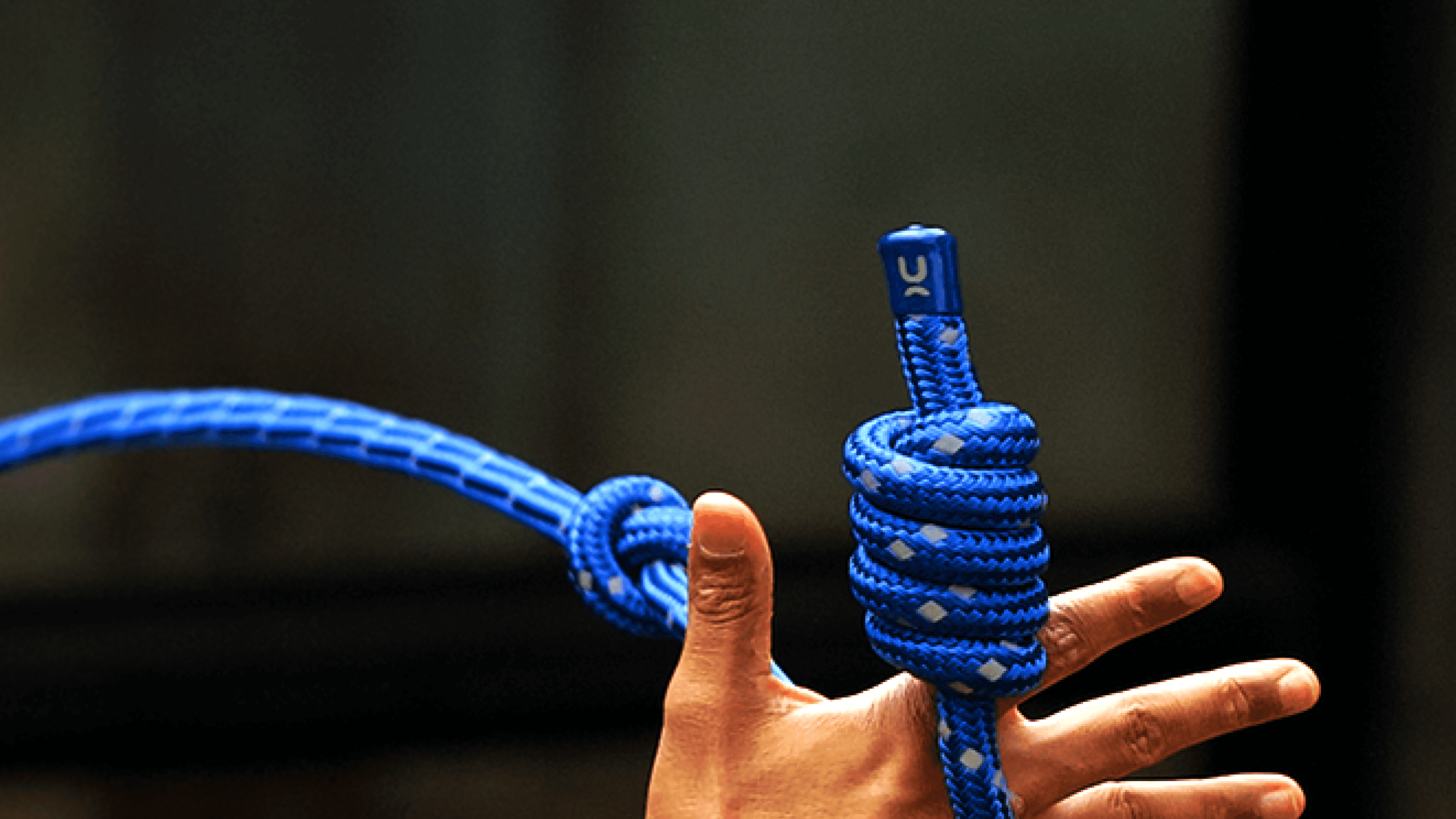 Hand holding a product with fluid motion element (Subtle visual branding)