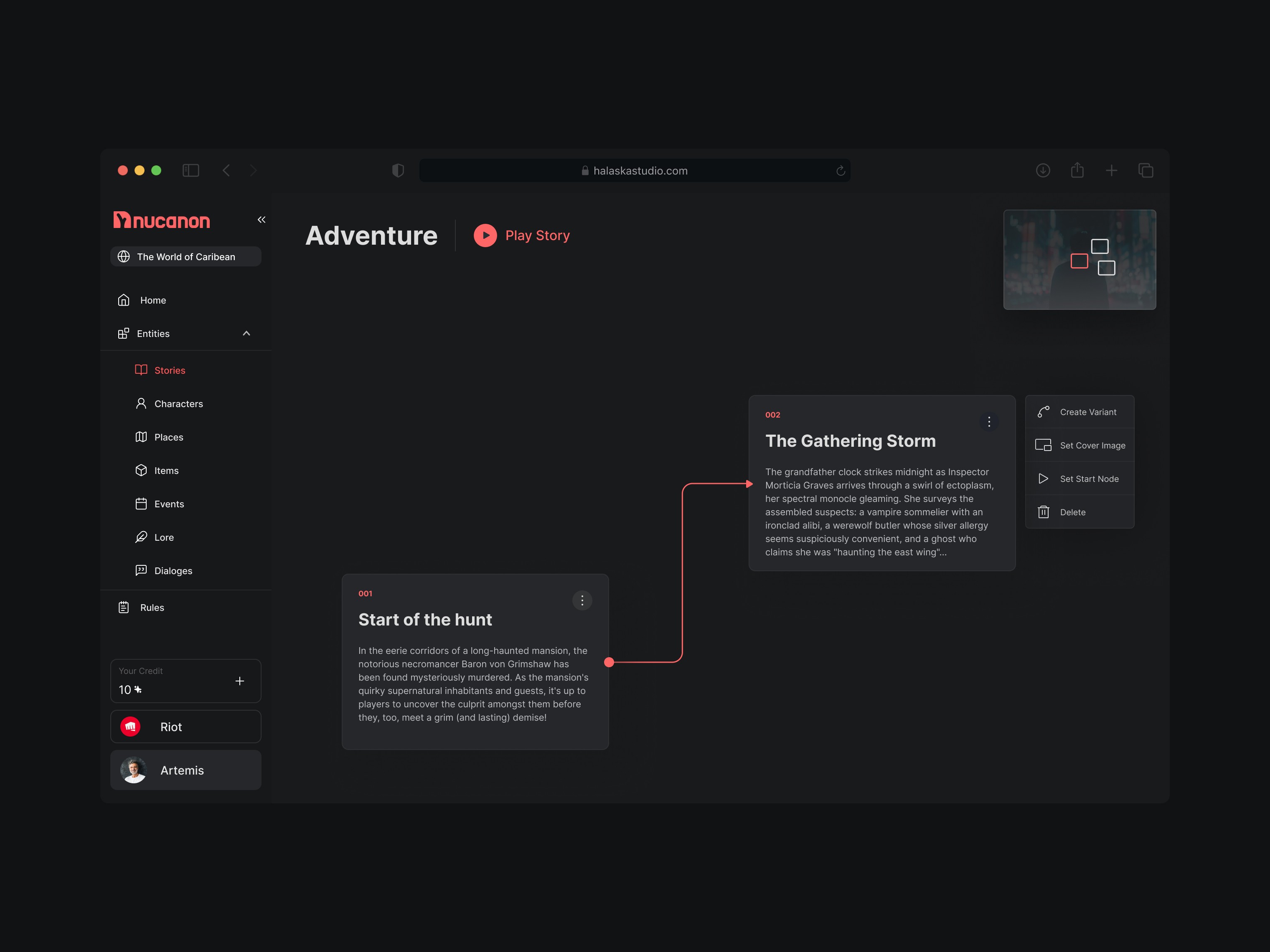 Nucanon AI product design canvas