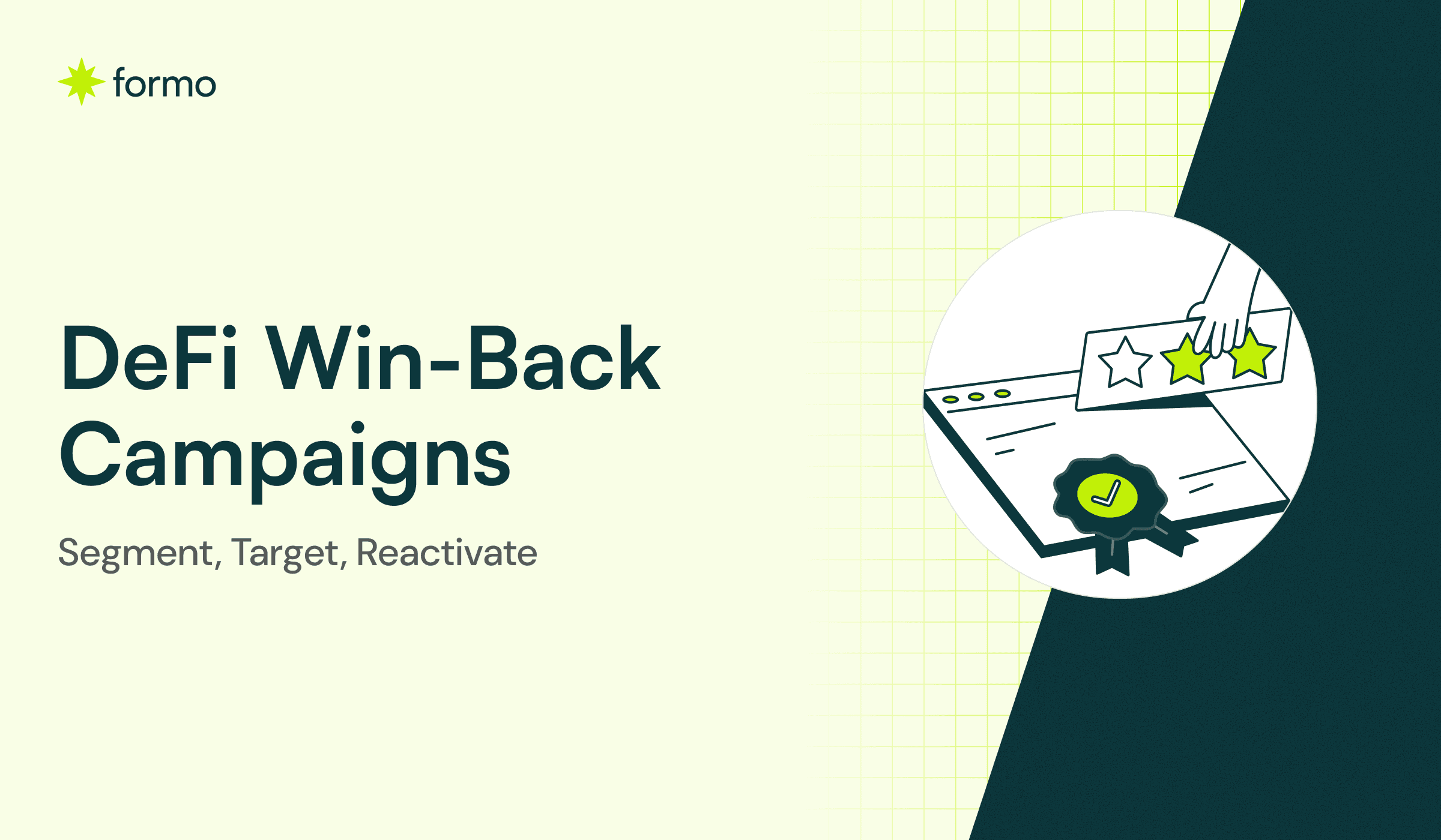 DeFi win-back campaign framework for dormant wallets