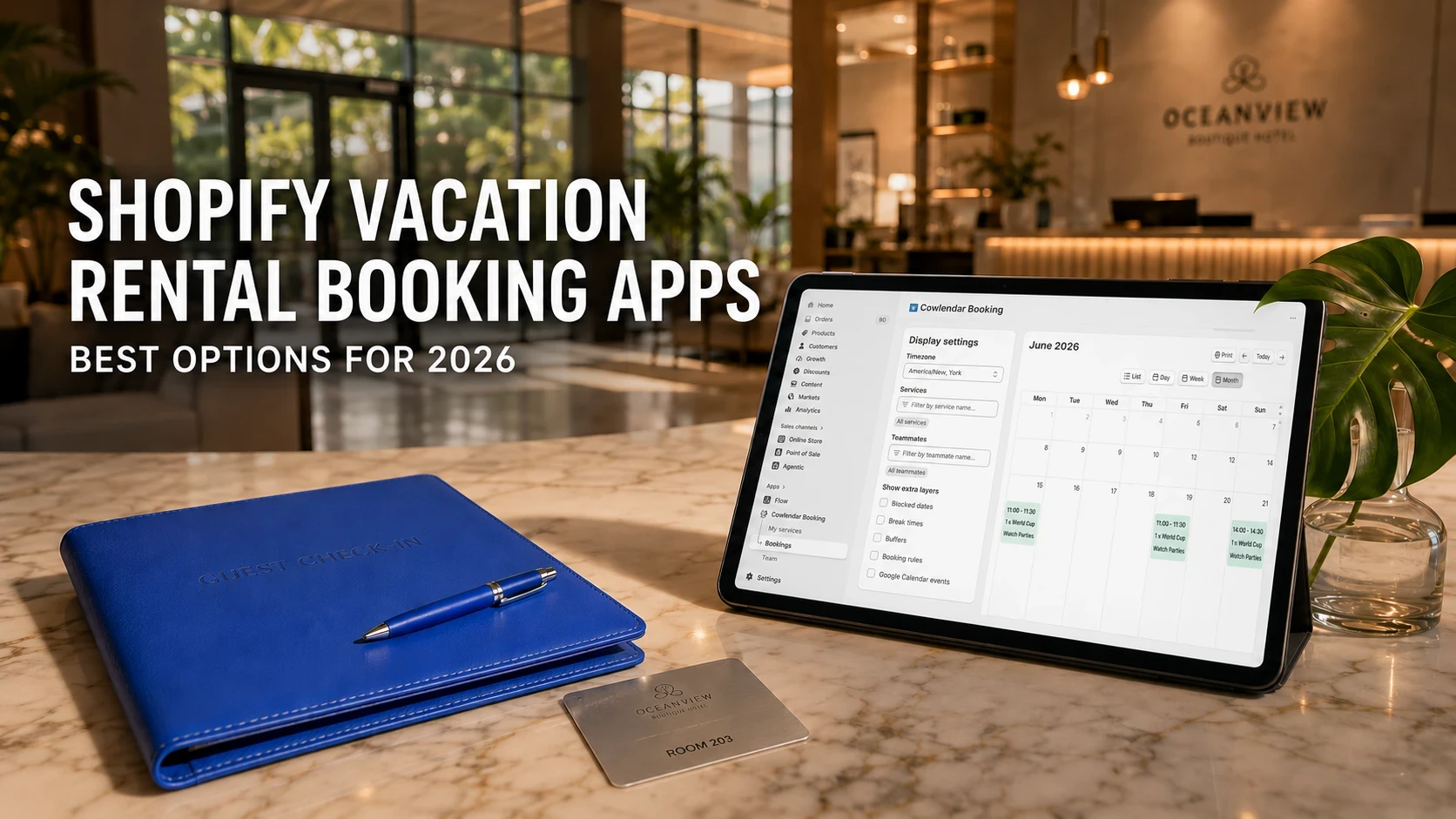 Top 4 Shopify Booking Apps