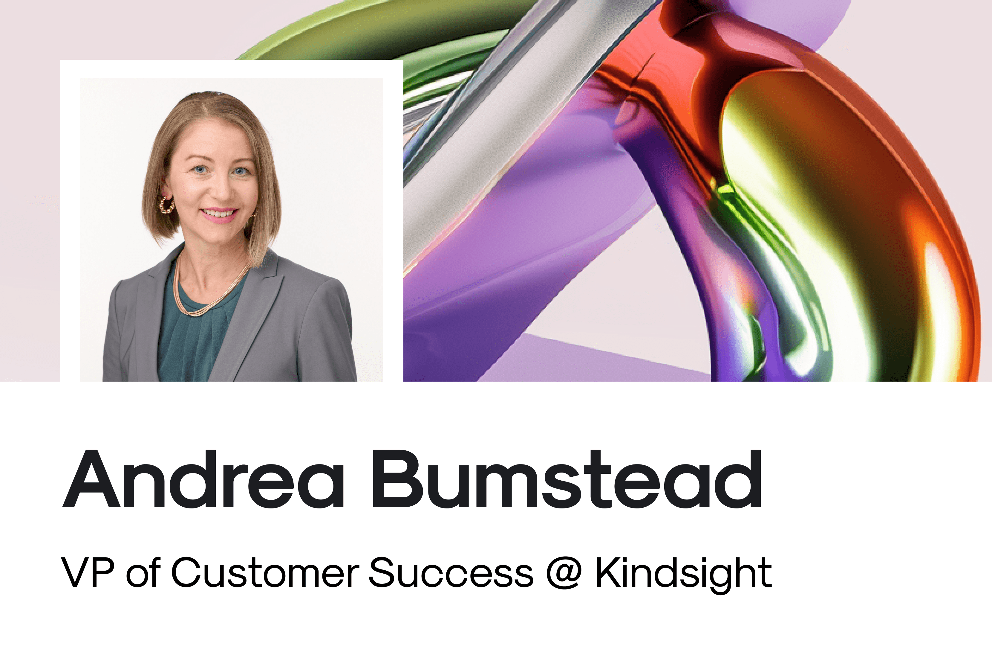 Andrea Bumstead is in the spotlight