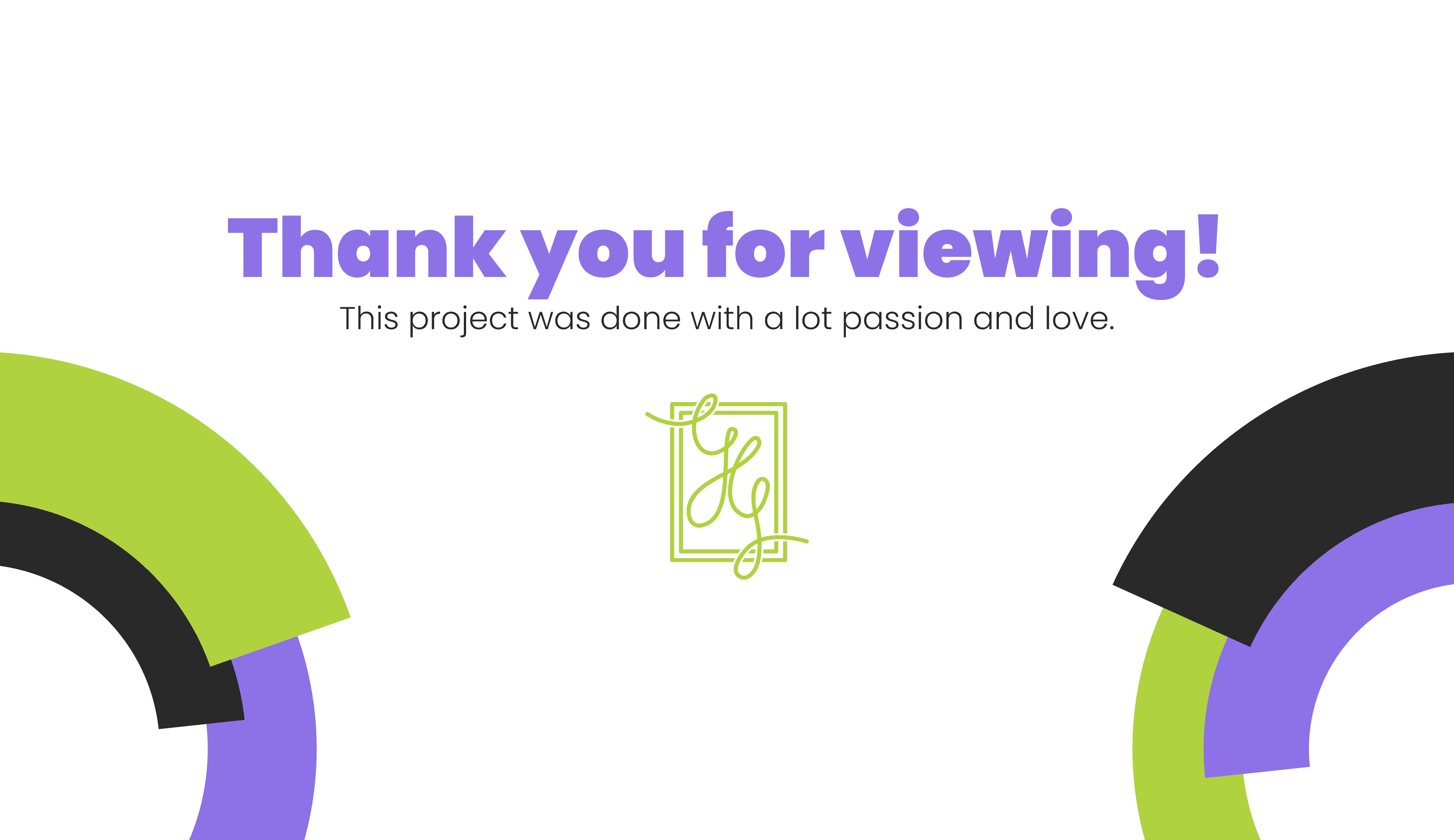 thank you screen for gogum