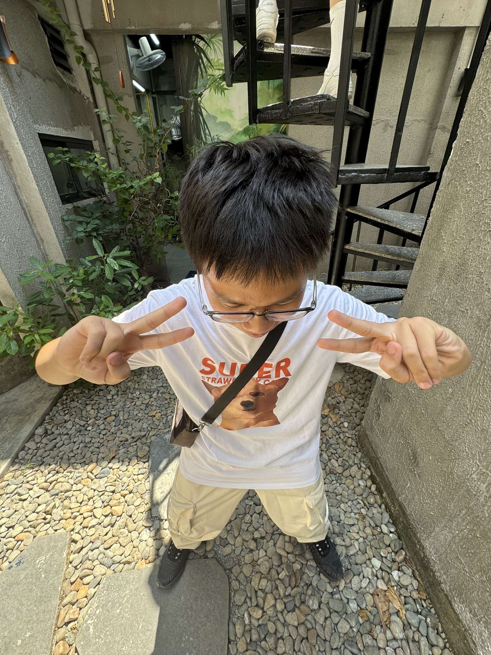 Portrait of portfolio creator – front view