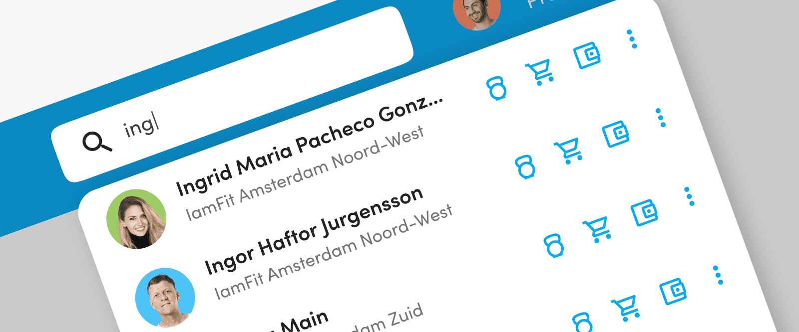 Global search feature