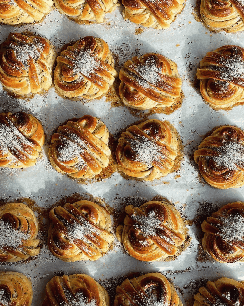 Swedish cardamom buns