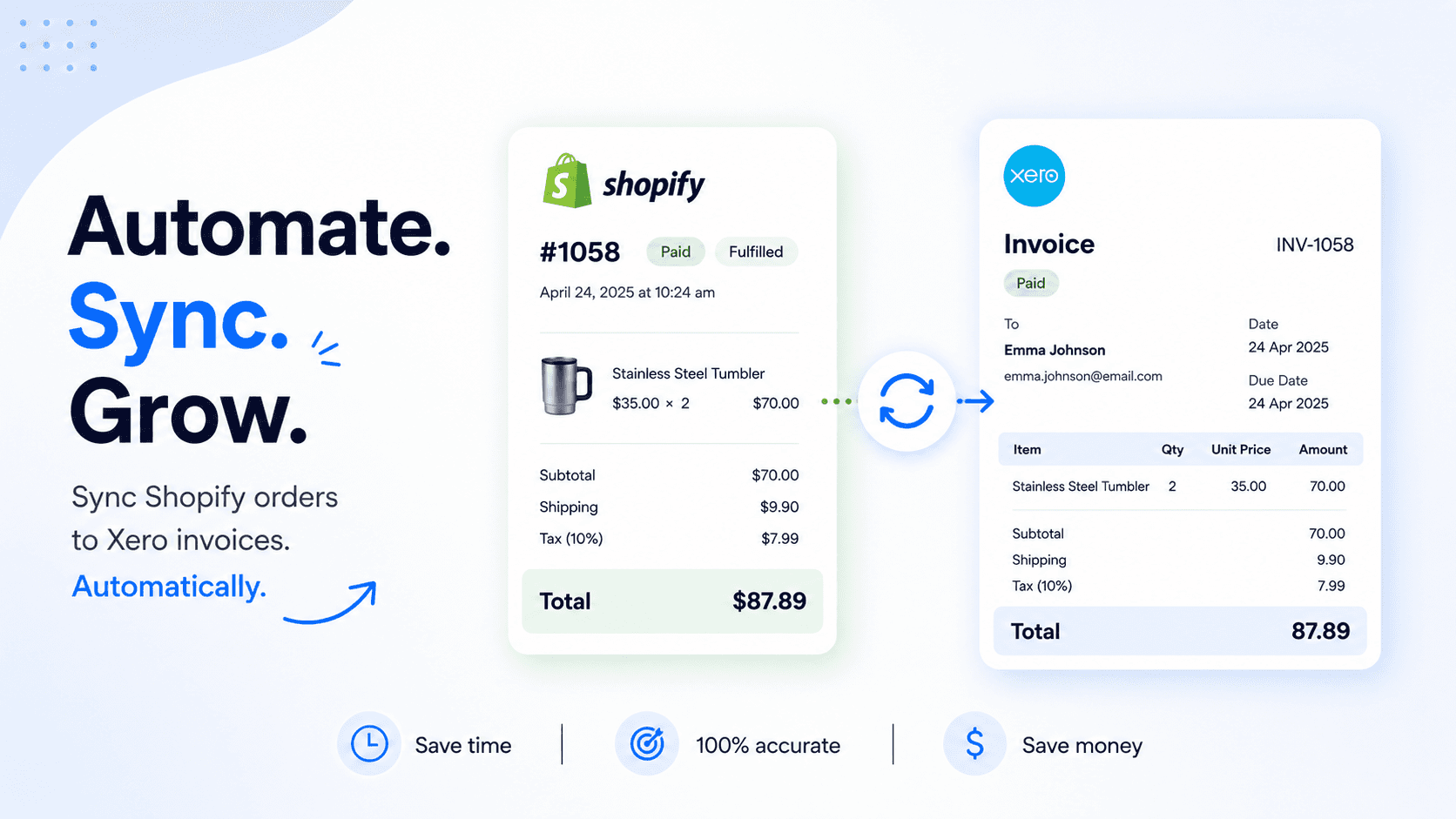 Shopify Xero Integration