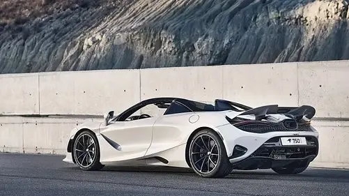 L'extérieur d'une McLaren 750S