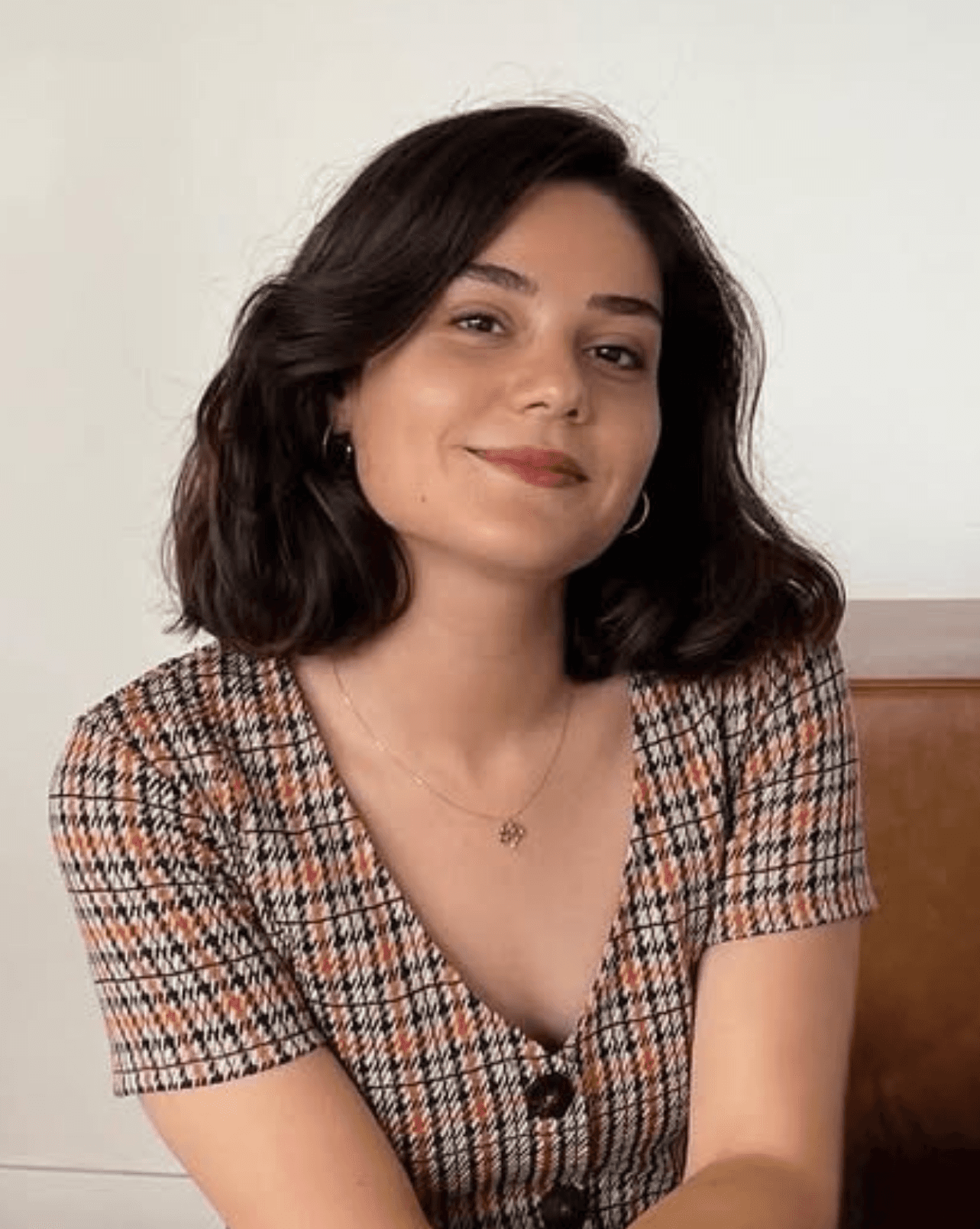 Portrait of portfolio creator – front view