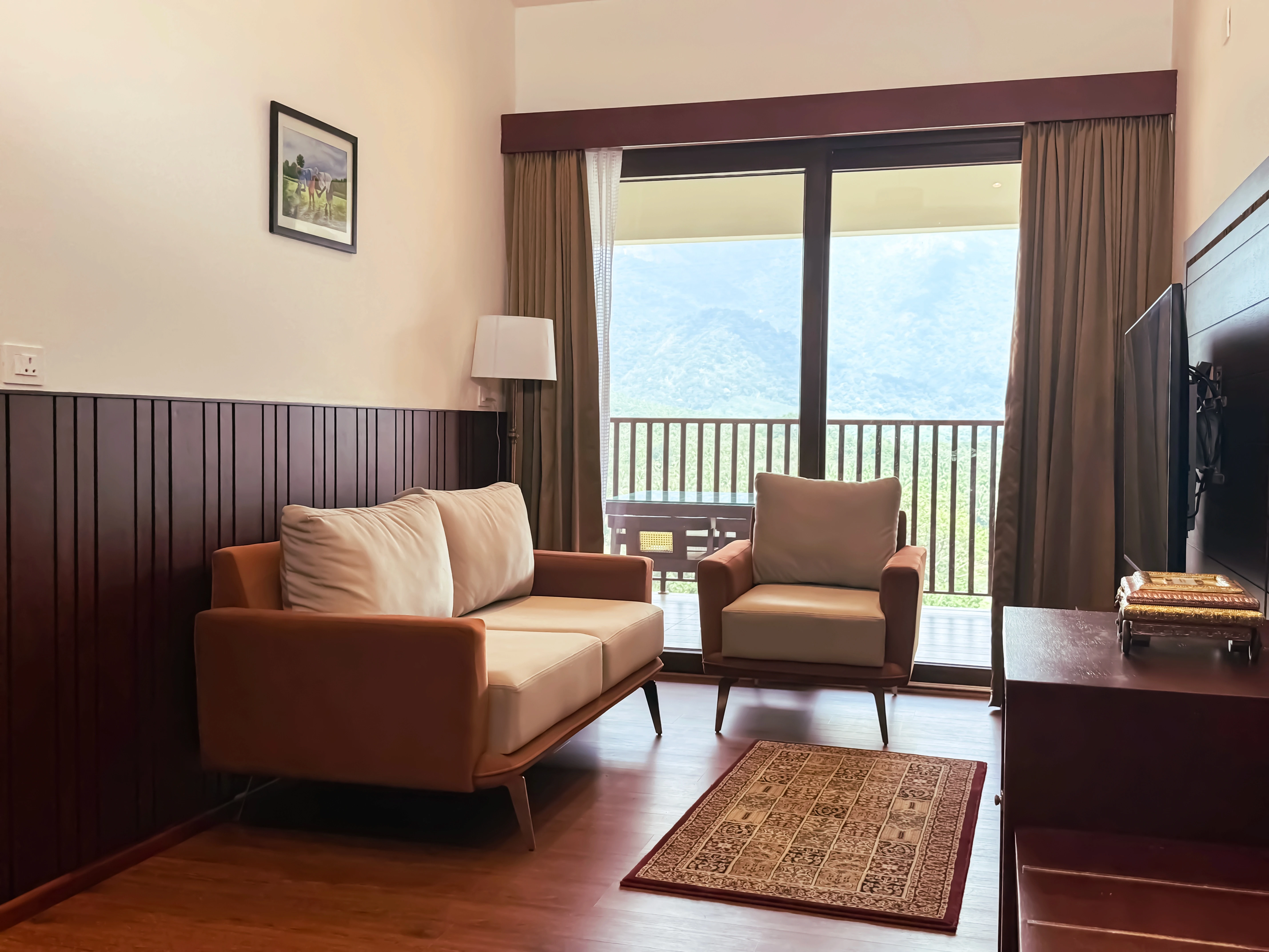 "Unwind in the exclusive indoor pool of our Premium Pool Villa at Au Revoir Wellness Resort – A perfect blend of luxury and serenity.