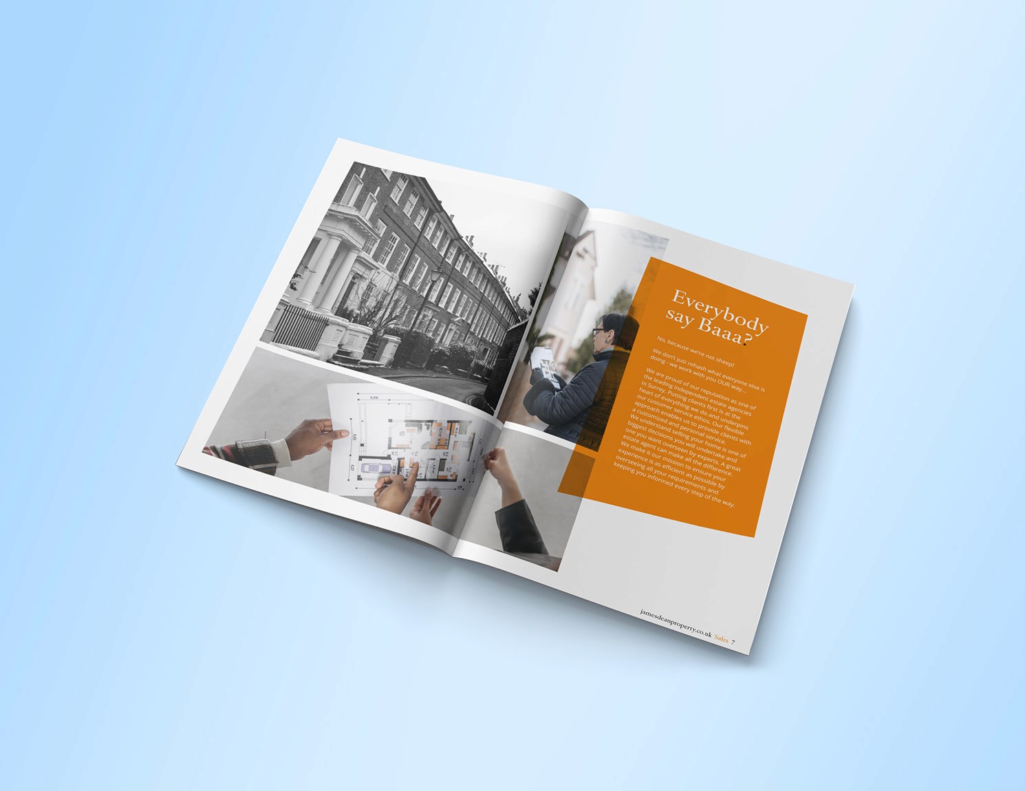 Brochure for Estate Agent