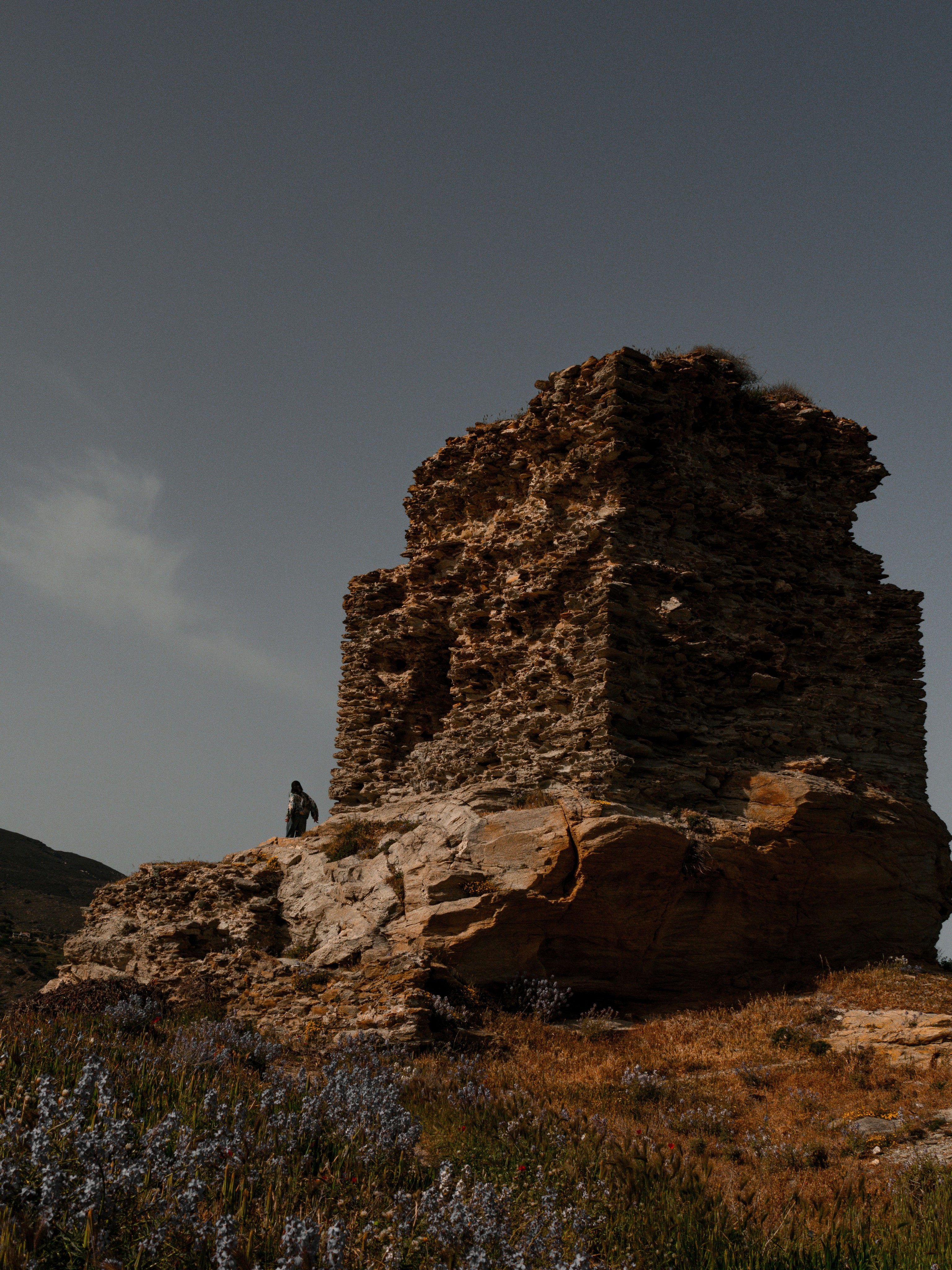 Trockenmauer Andros