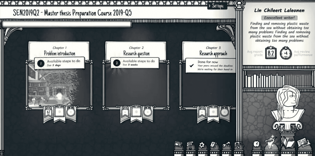 Screenshot uit het spel