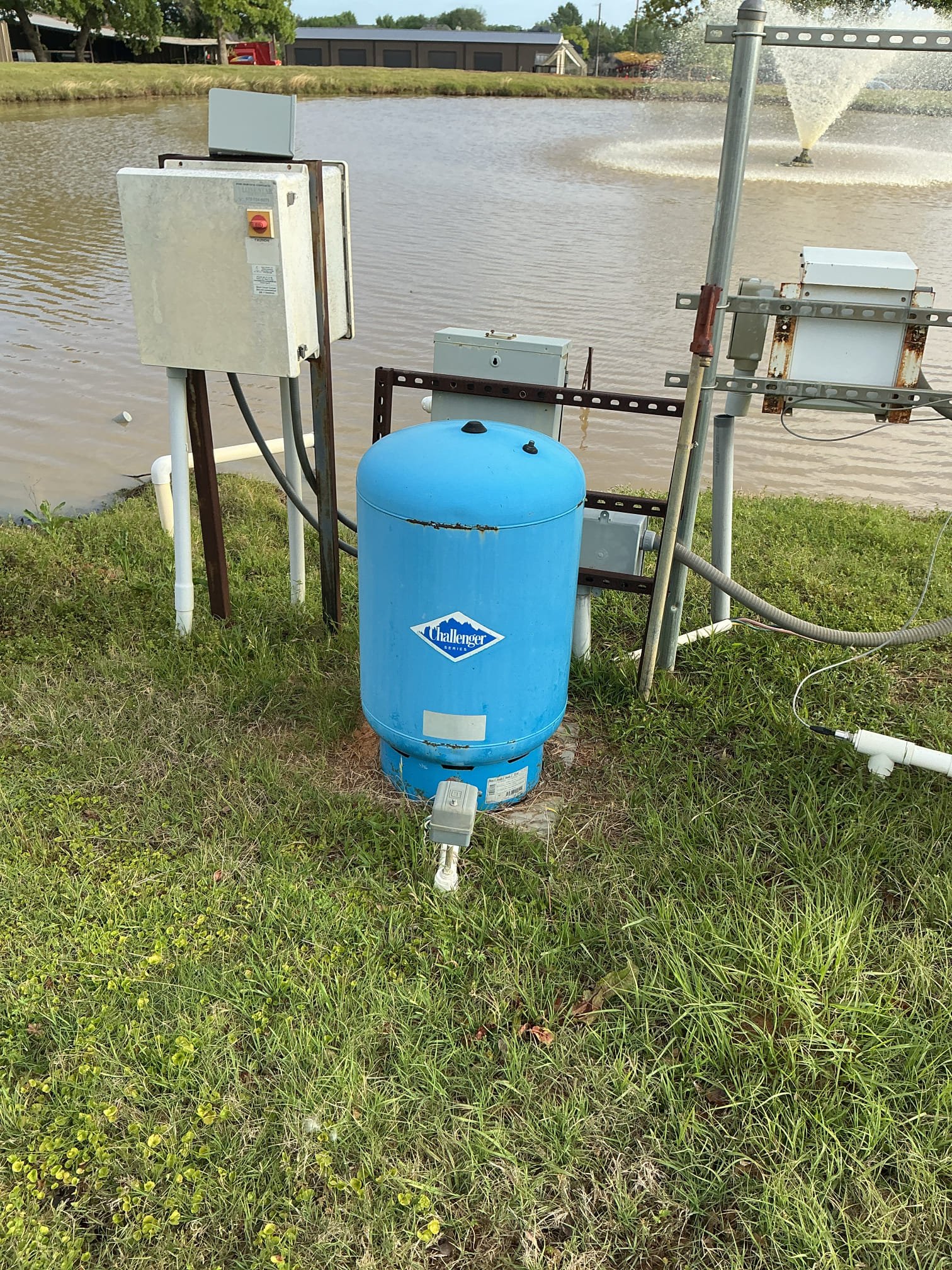 Flowcore Water inspecting a private well pressure system at a Southlake, TX home before the buyer closes