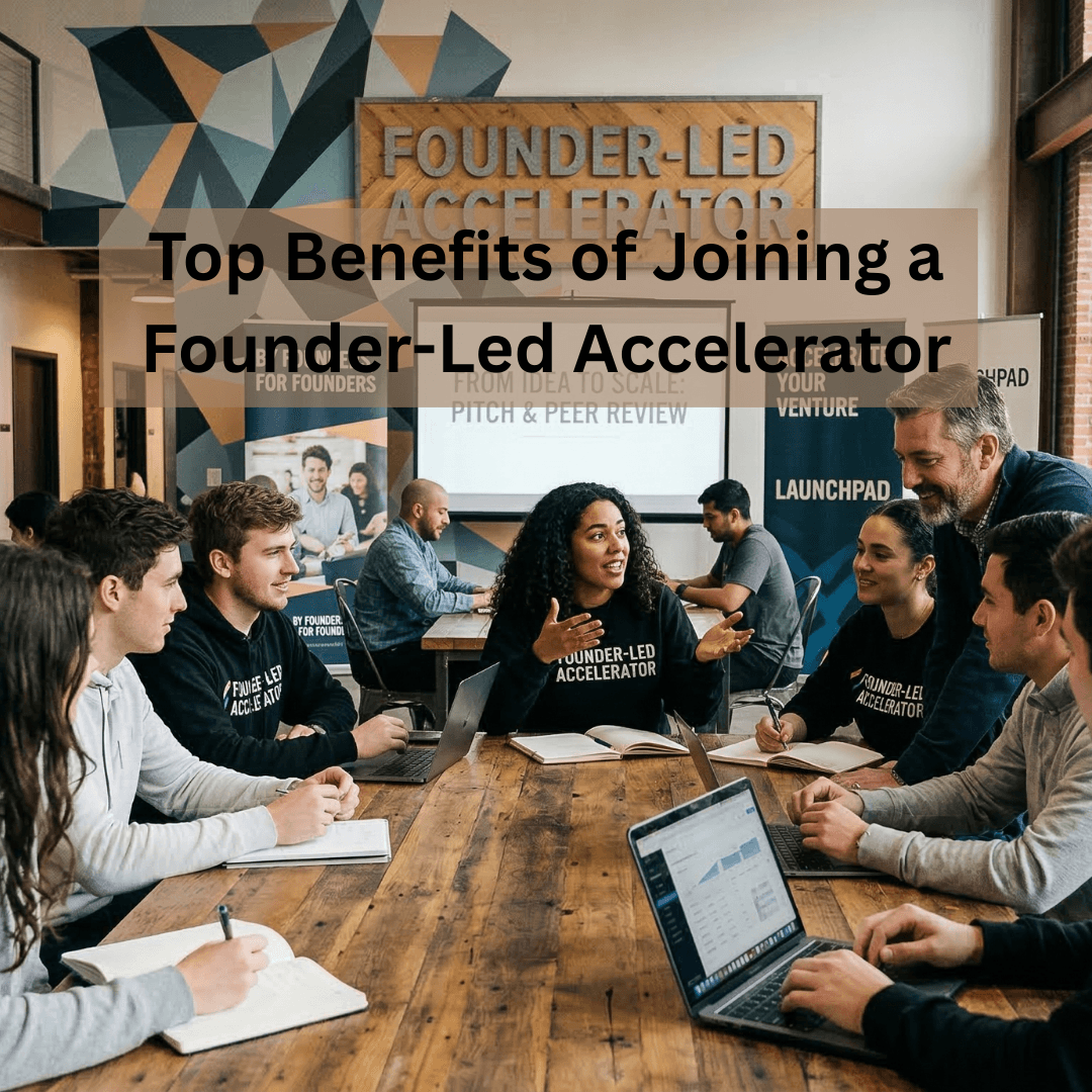 Top Benefits of Joining a Founder-Led Accelerator