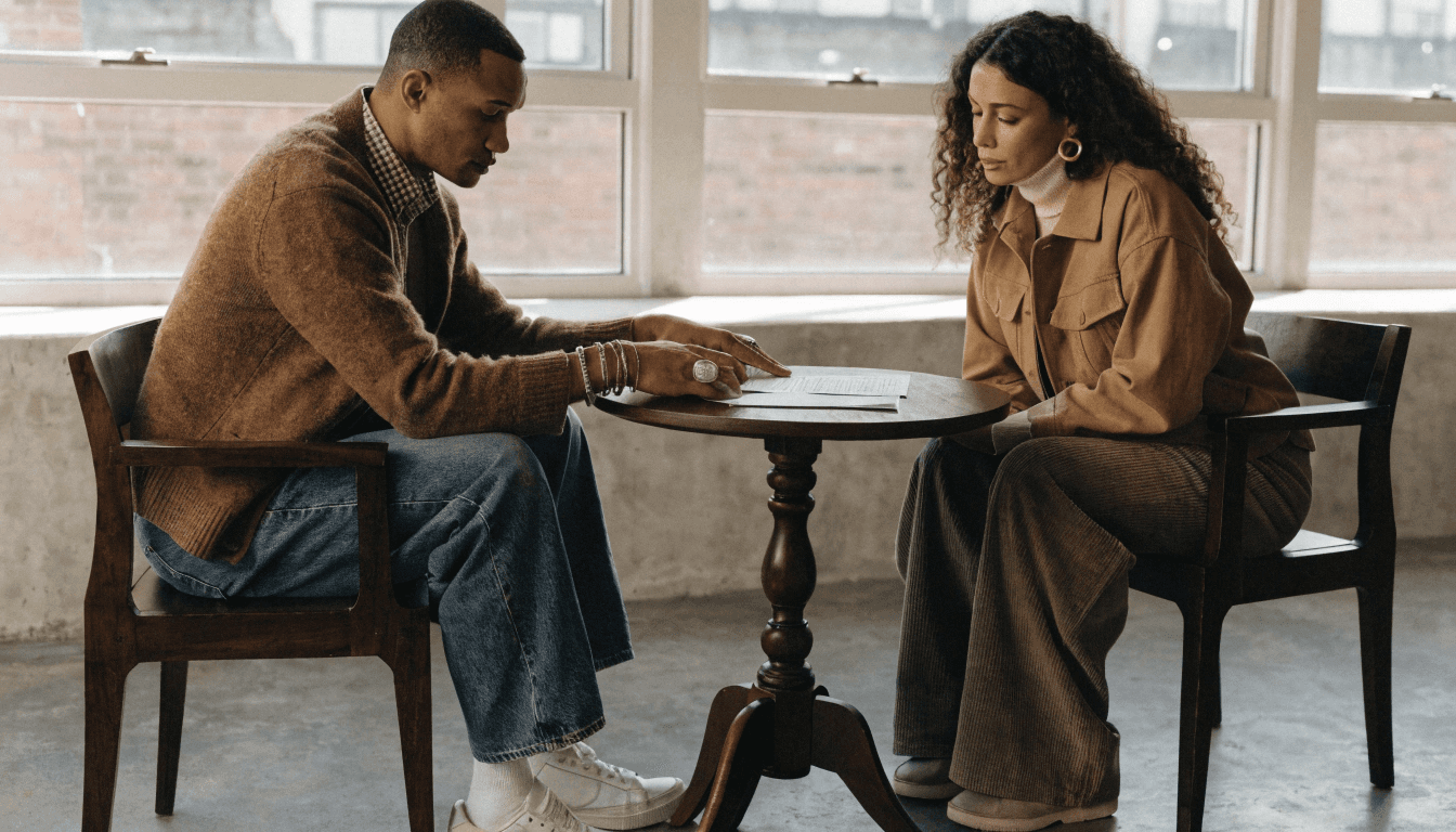 Investor analyzing startup growth metrics and market validation data during due diligence