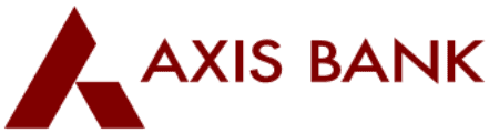 Axis Bank logo.