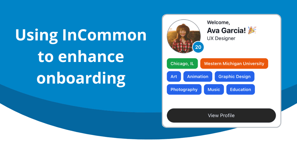 Using InCommon to enhance onboarding