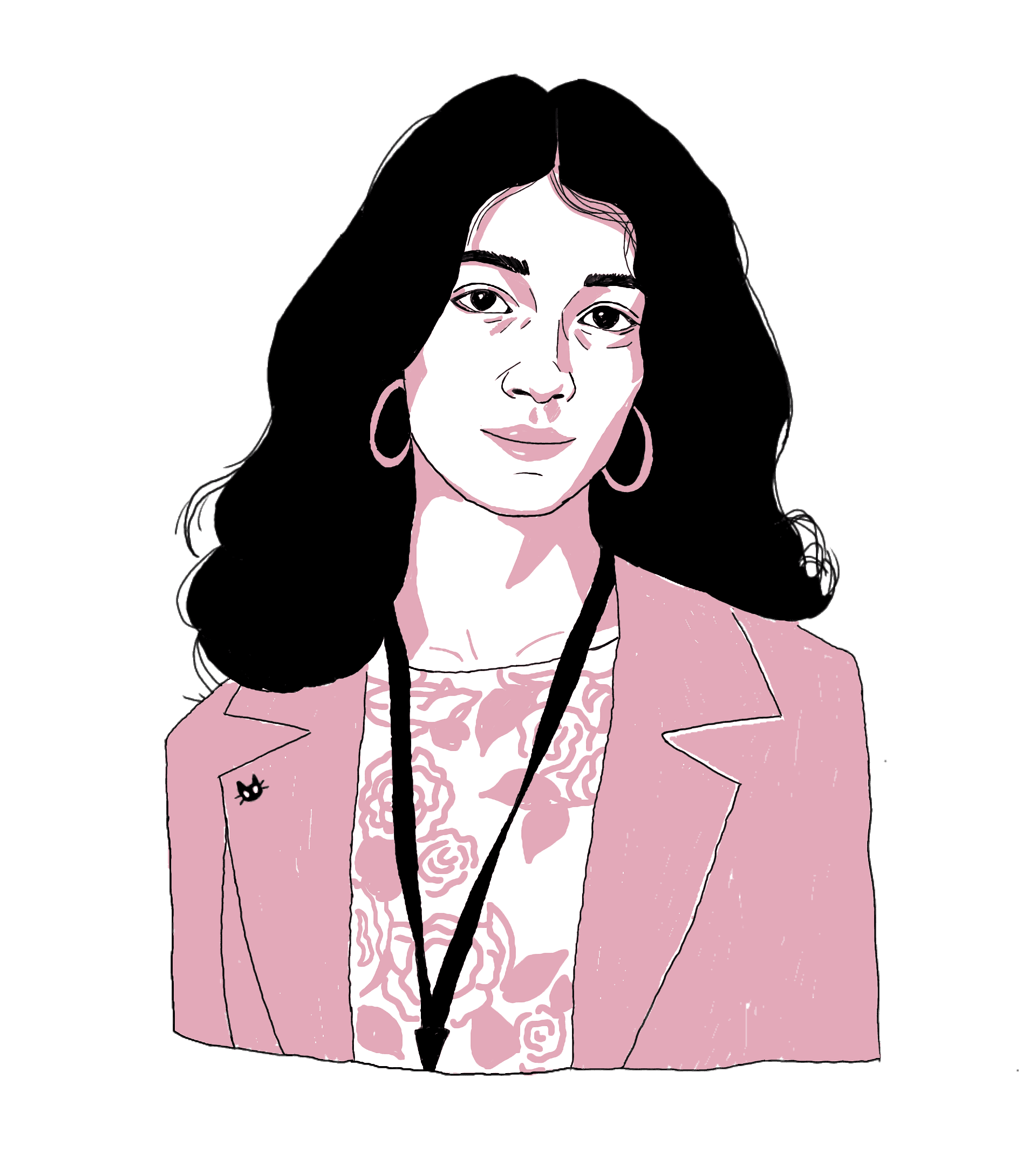 An illustration of Alisha Fernandes