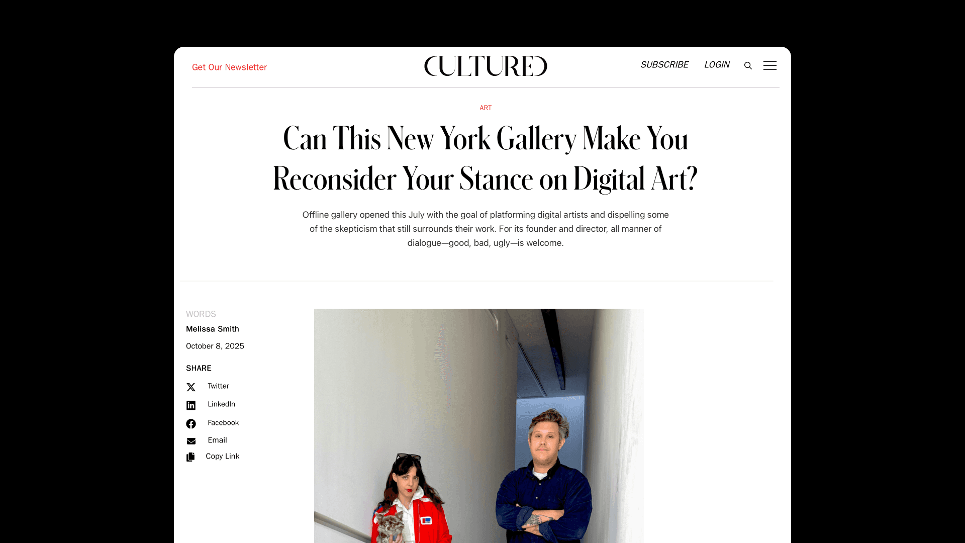 Offline by SuperRare project artifact 7